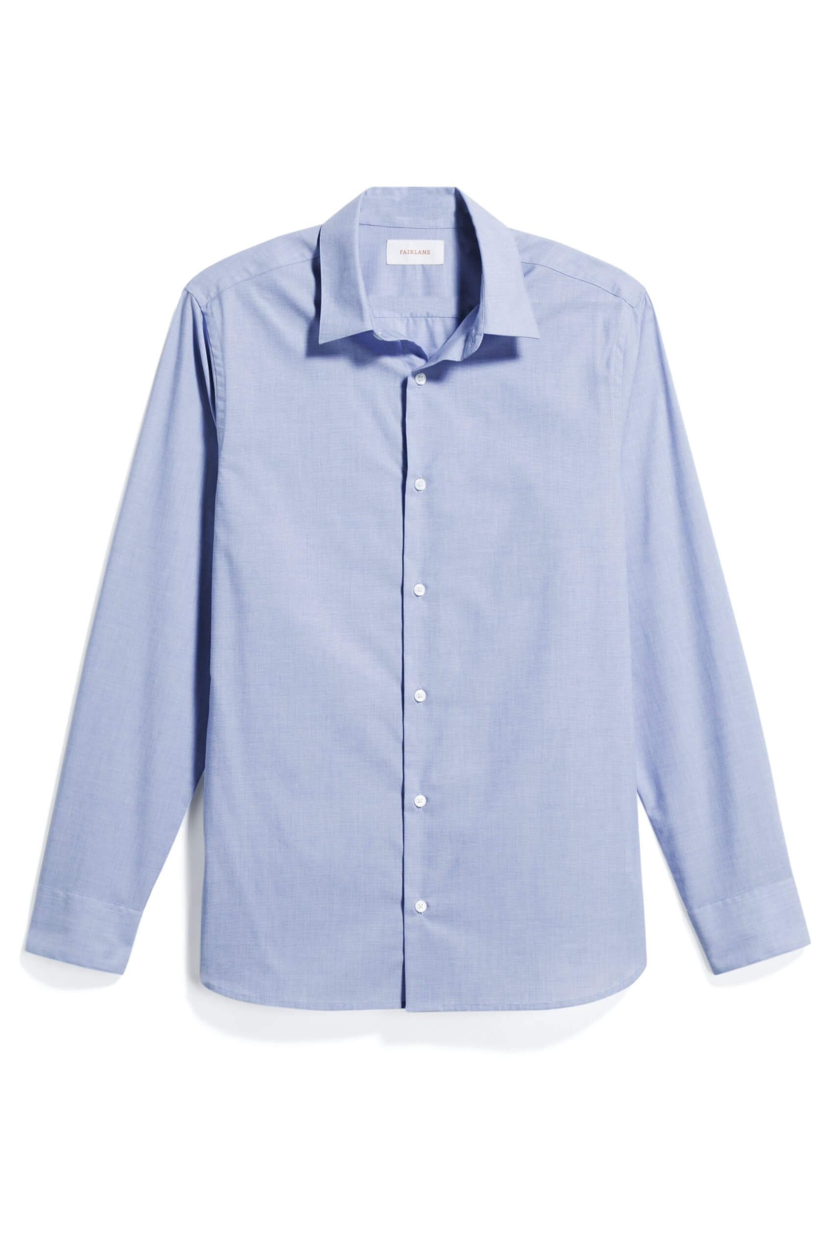 Stitch Fix Men's light blue collared dress shirt.