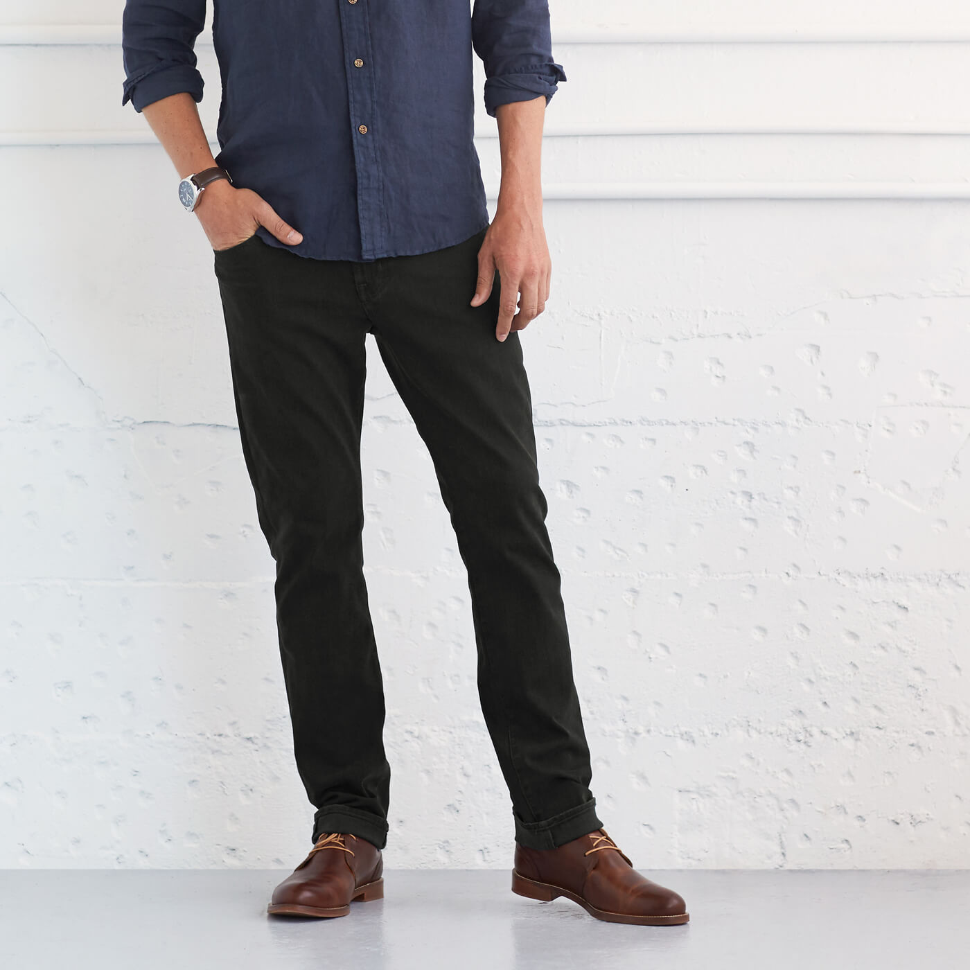 business casual black slacks