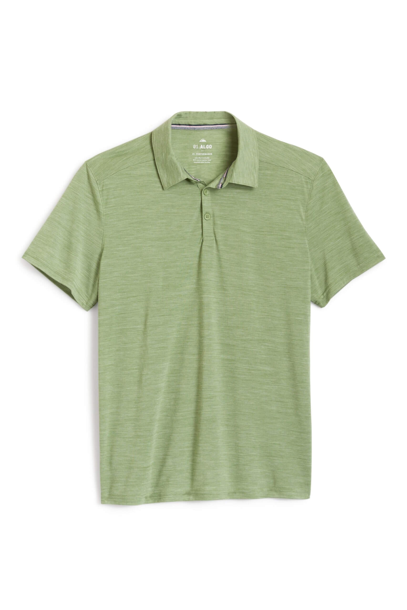 Stitch Fix Men's green polo shirt.