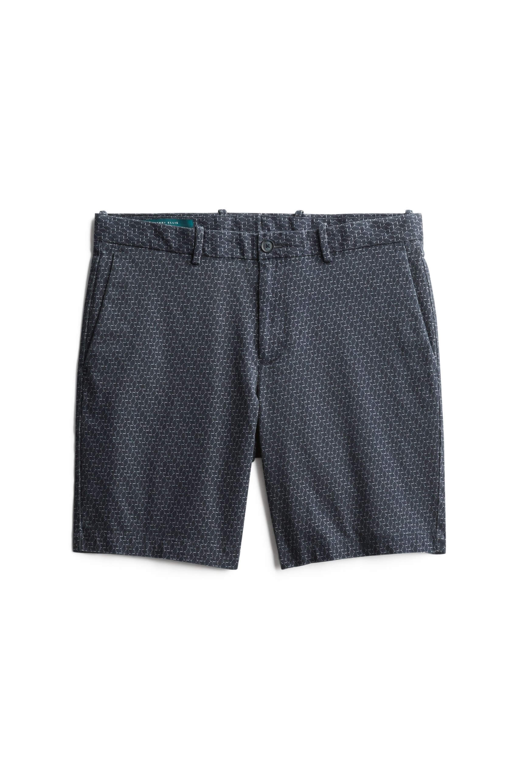 Stitch Fix Men's grey geo print shorts.