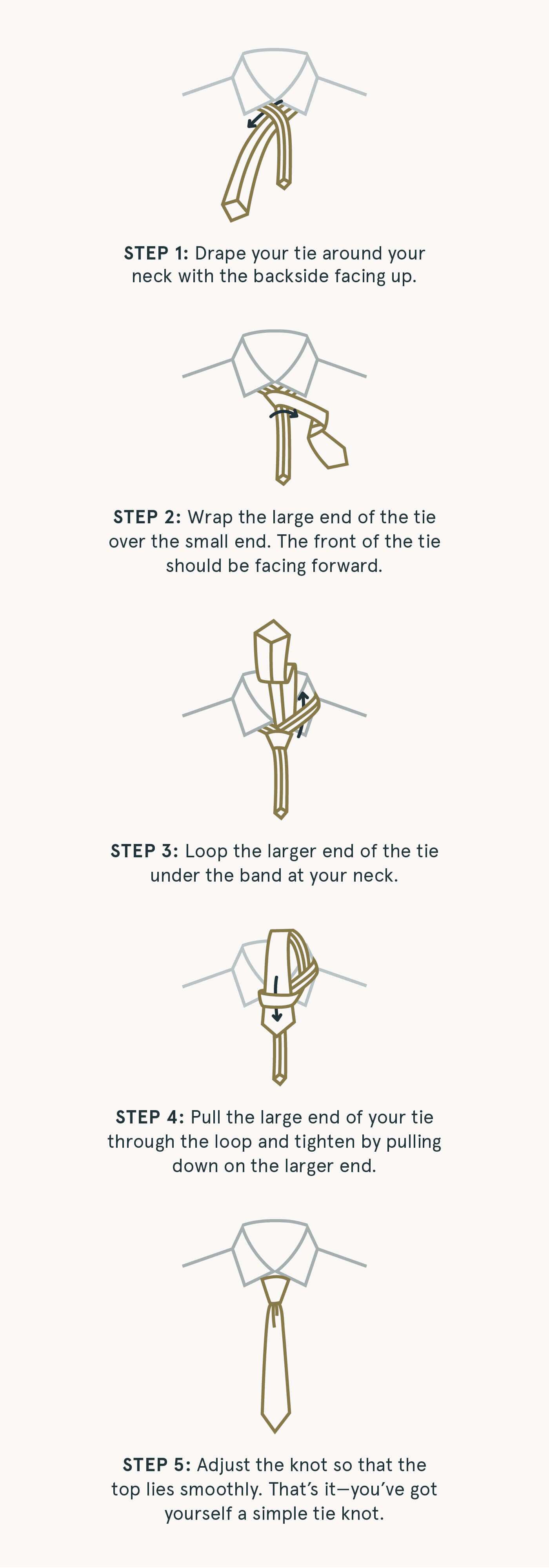 How to Tie a Simple-Knot Tie, Personal Styling