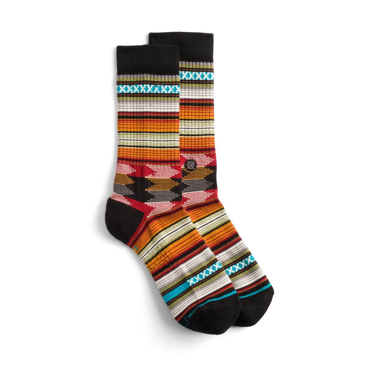 Stitch Fix men's multi-colored tall socks.