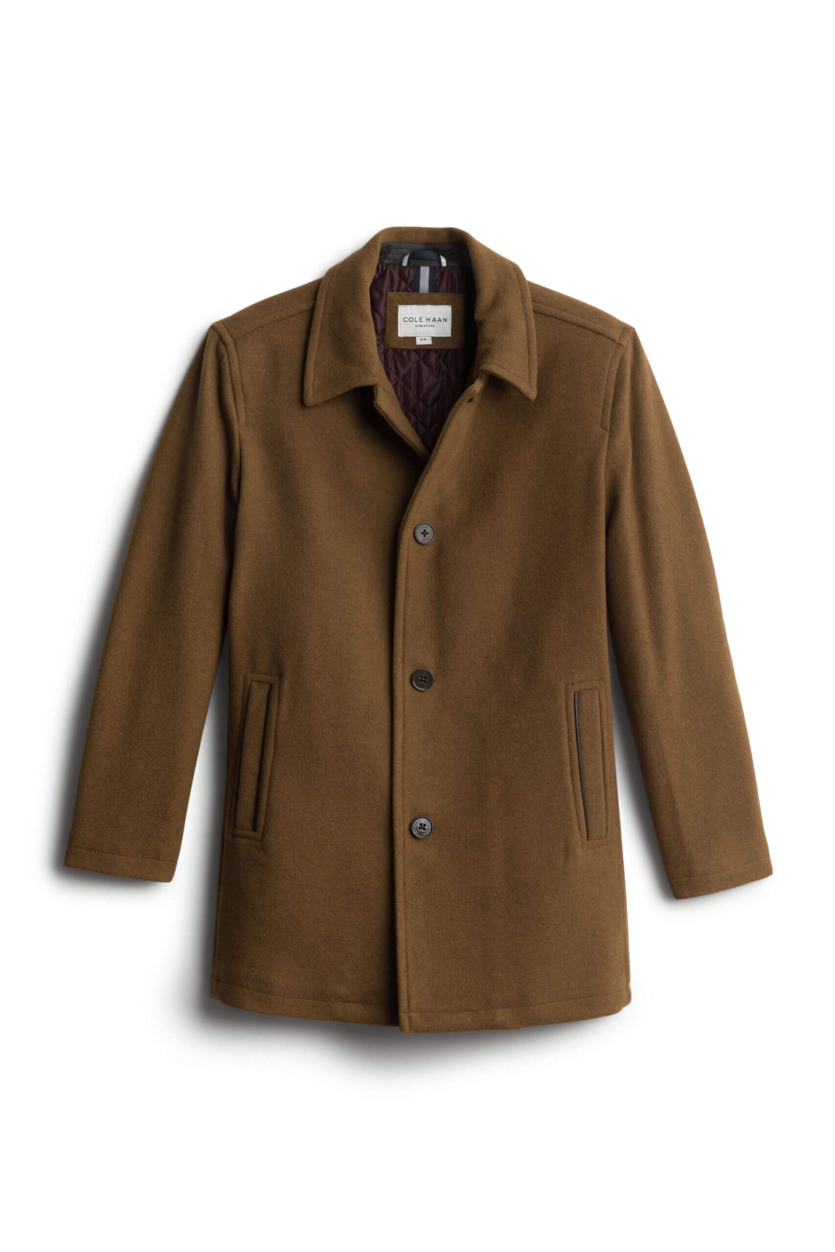 Stitch Fix men's brown wool car coat. 