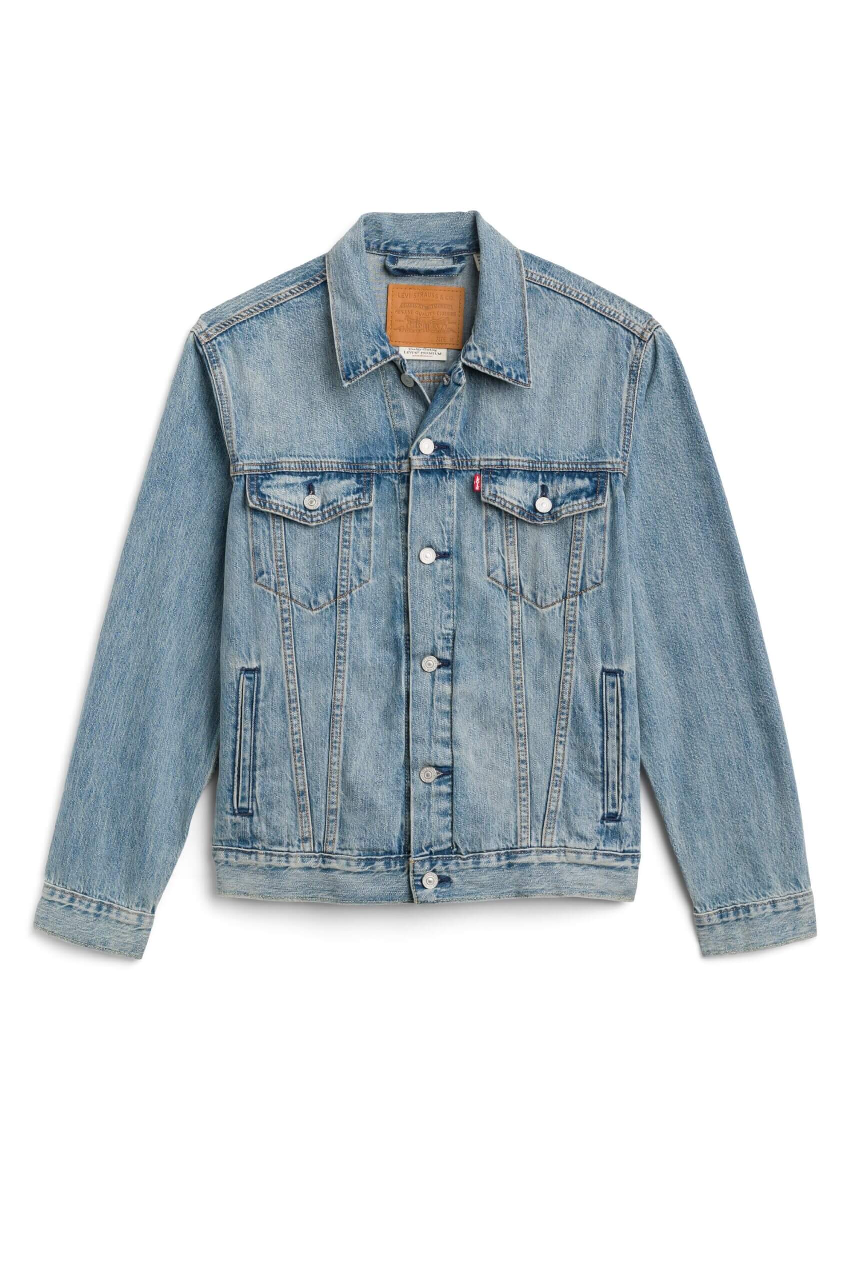 Stitch Fix Men's blue denim jacket.