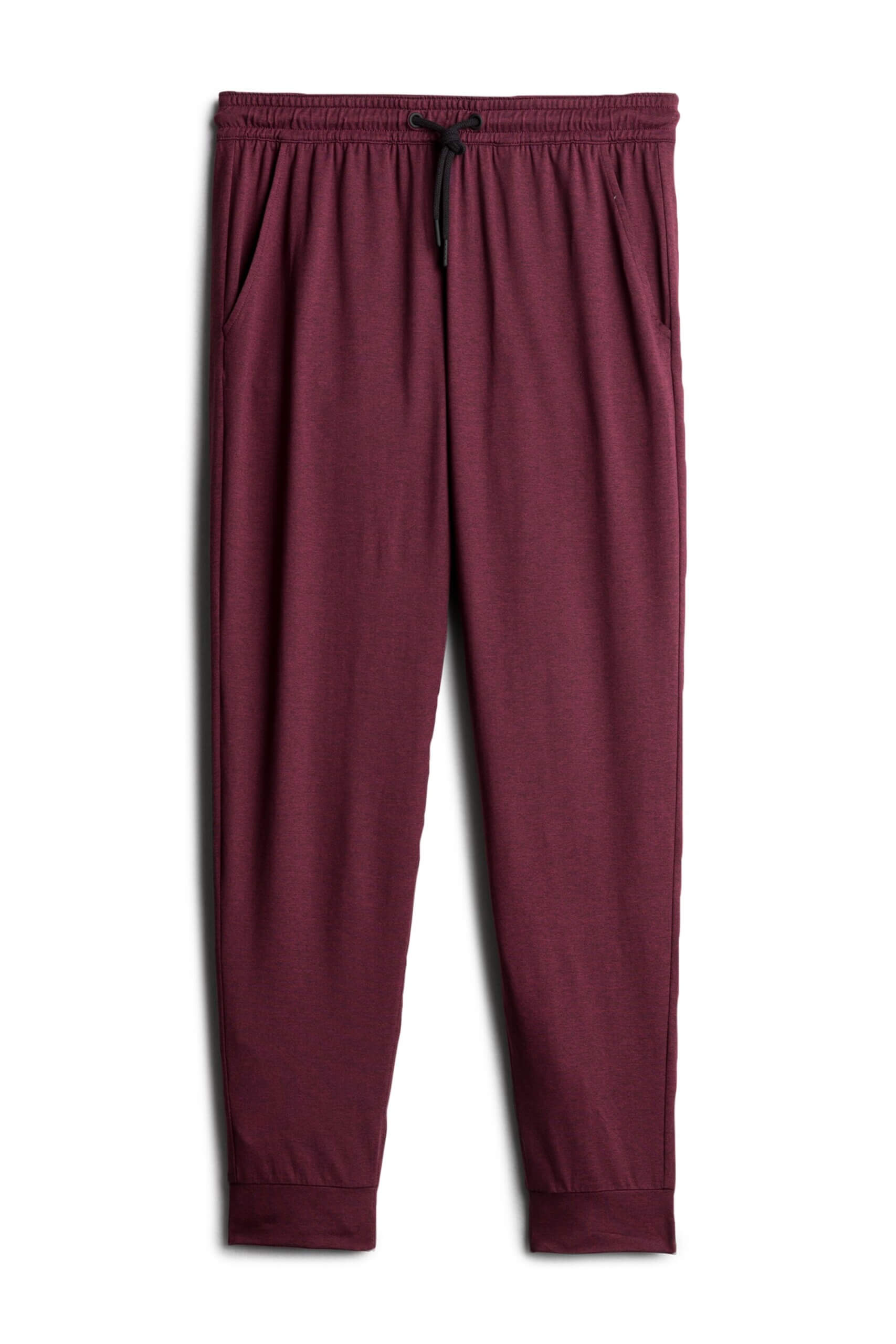 Stitch Fix Men's Loungewear burgundy joggers.