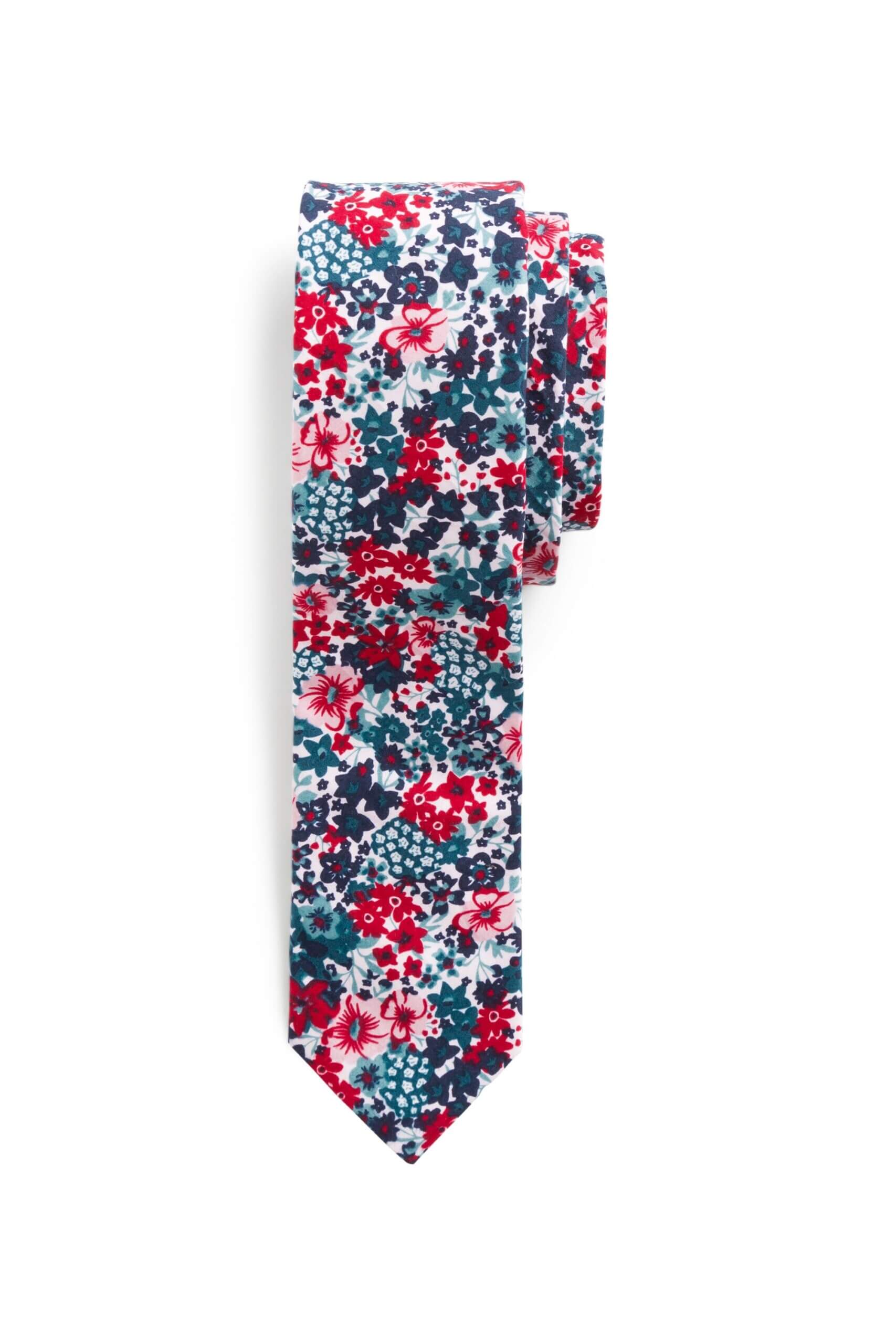 Stitch Fix Men’s Wedding outfit ideas featuring multi-color floral print tie.