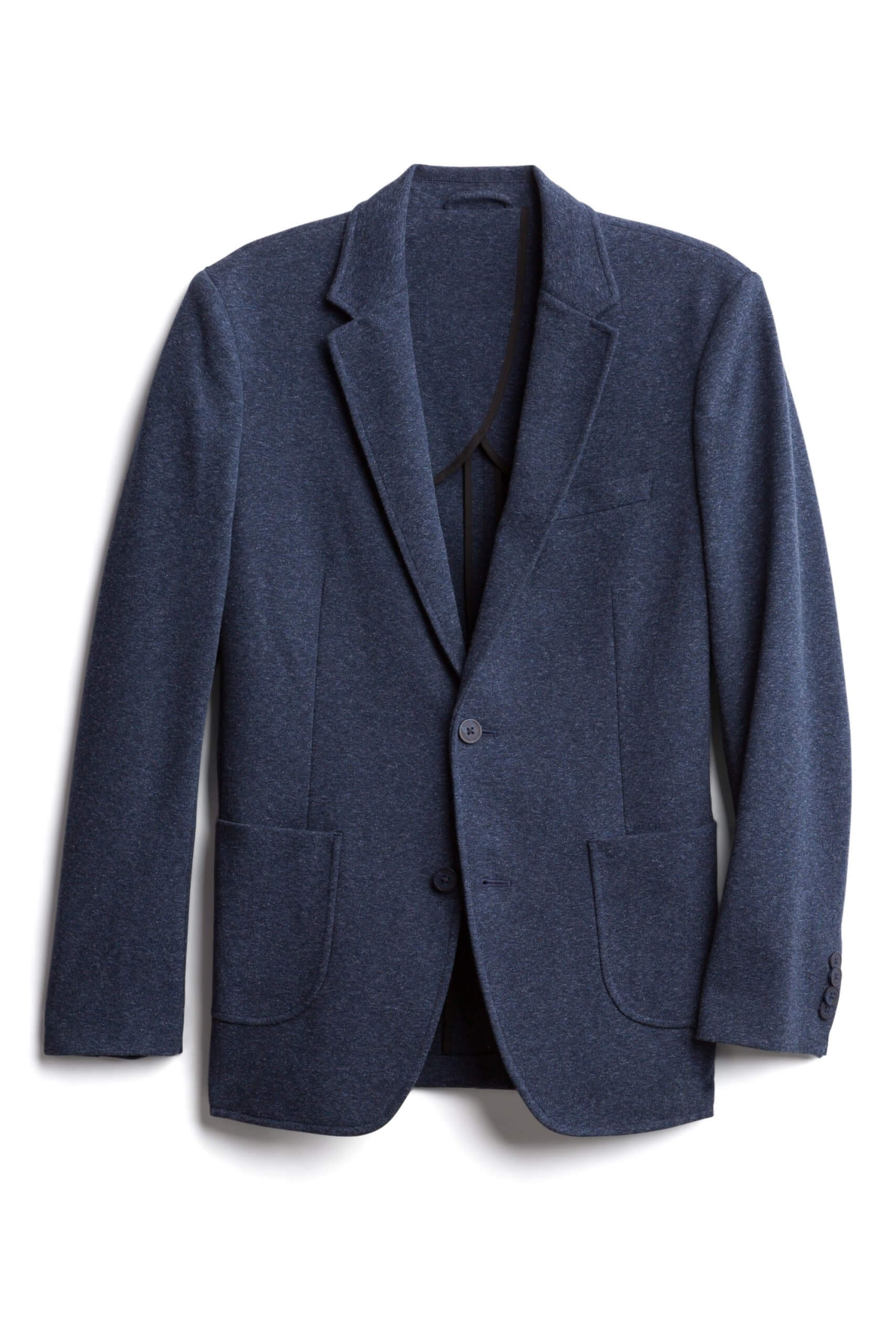 Stitch Fix men’s navy blue knit blazer.