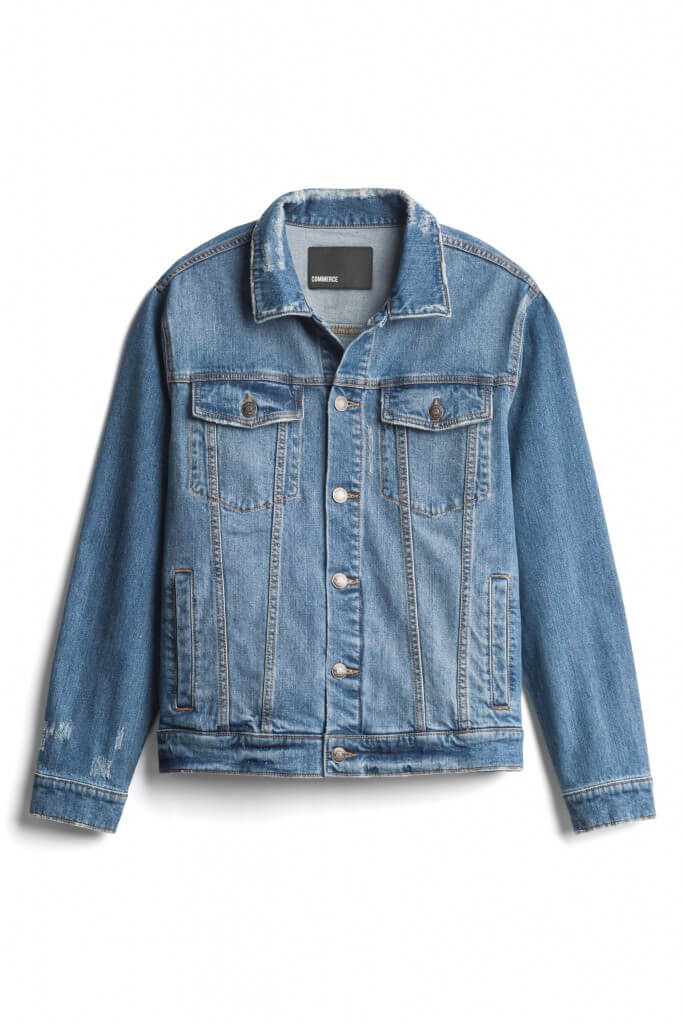 Stitch Fix men’s blue jean jacket.