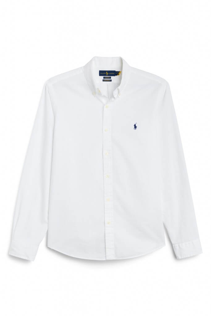 Stitch Fix men’s white button-down shirt.