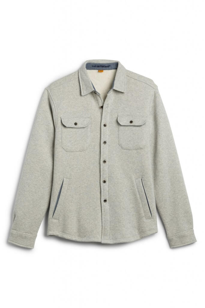 Stitch Fix men’s grey shacket.