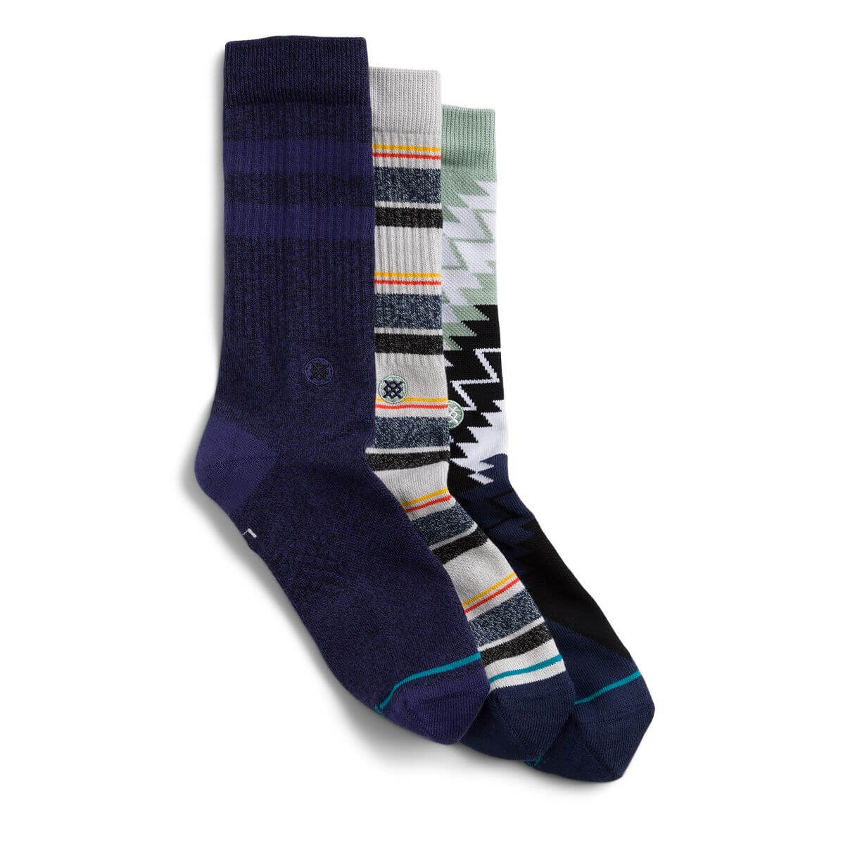 Stitch Fix men’s socks in assorted colors and patterns.