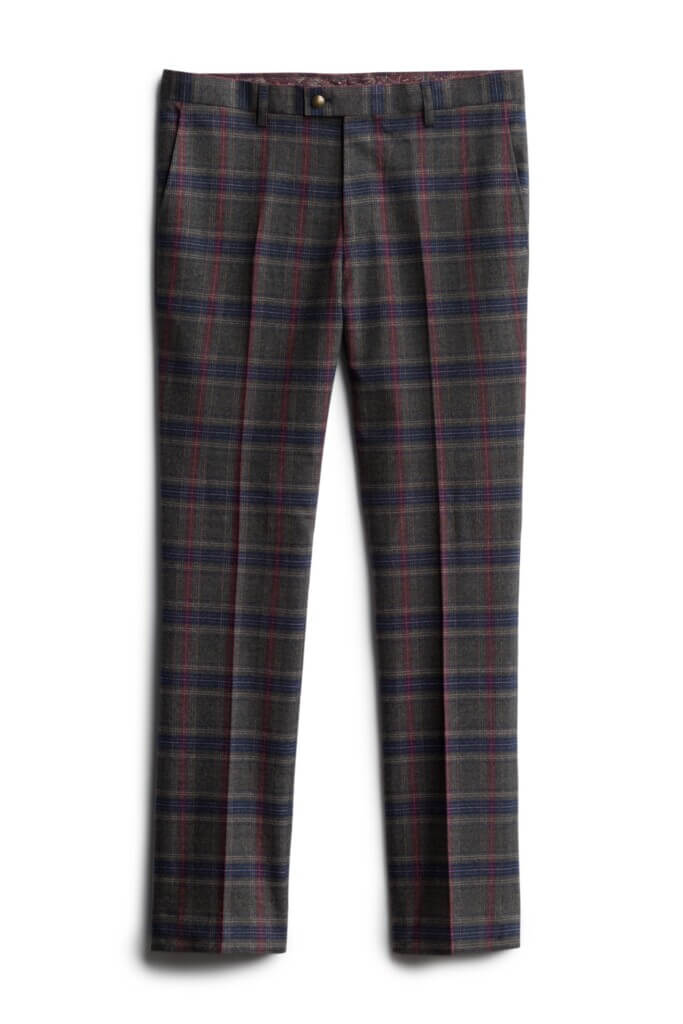Stitch Fix men’s plaid trousers.