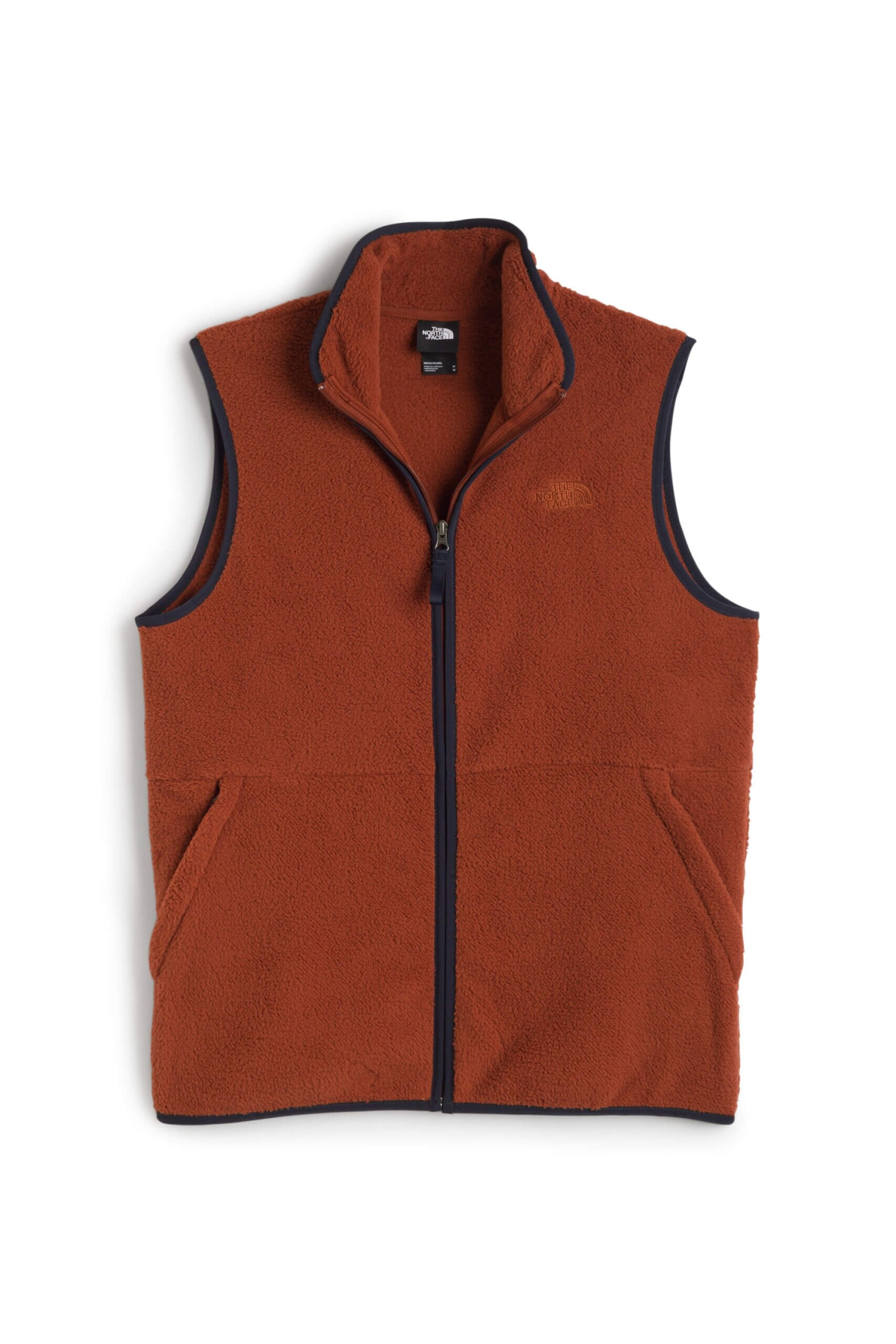 Stitch Fix men’s burgundy fleece vest.