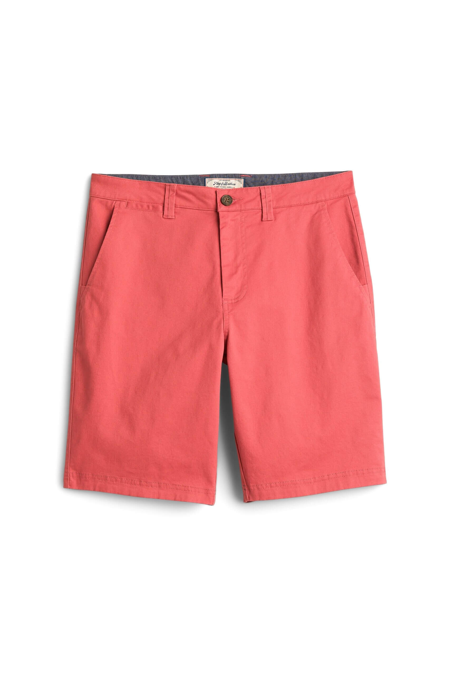 Stitch Fix men’s coral chino shorts.
