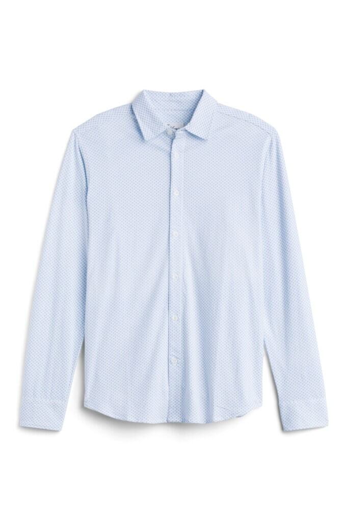 Stitch Fix men’s light blue long-sleeve button-down shirt.