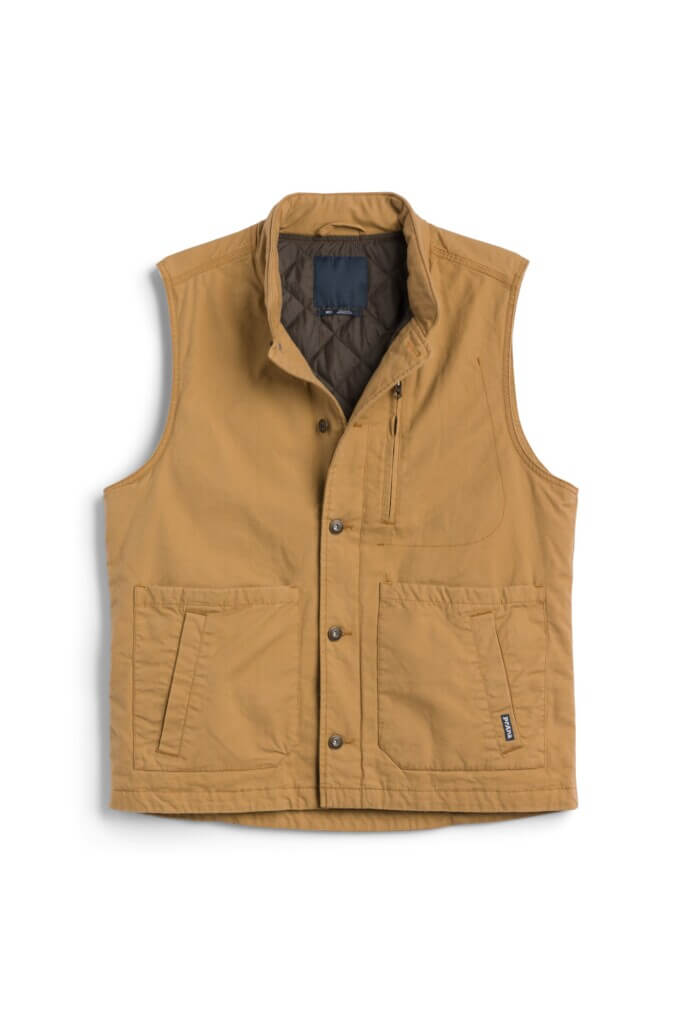 Stitch Fix men’s khaki cargo vest.