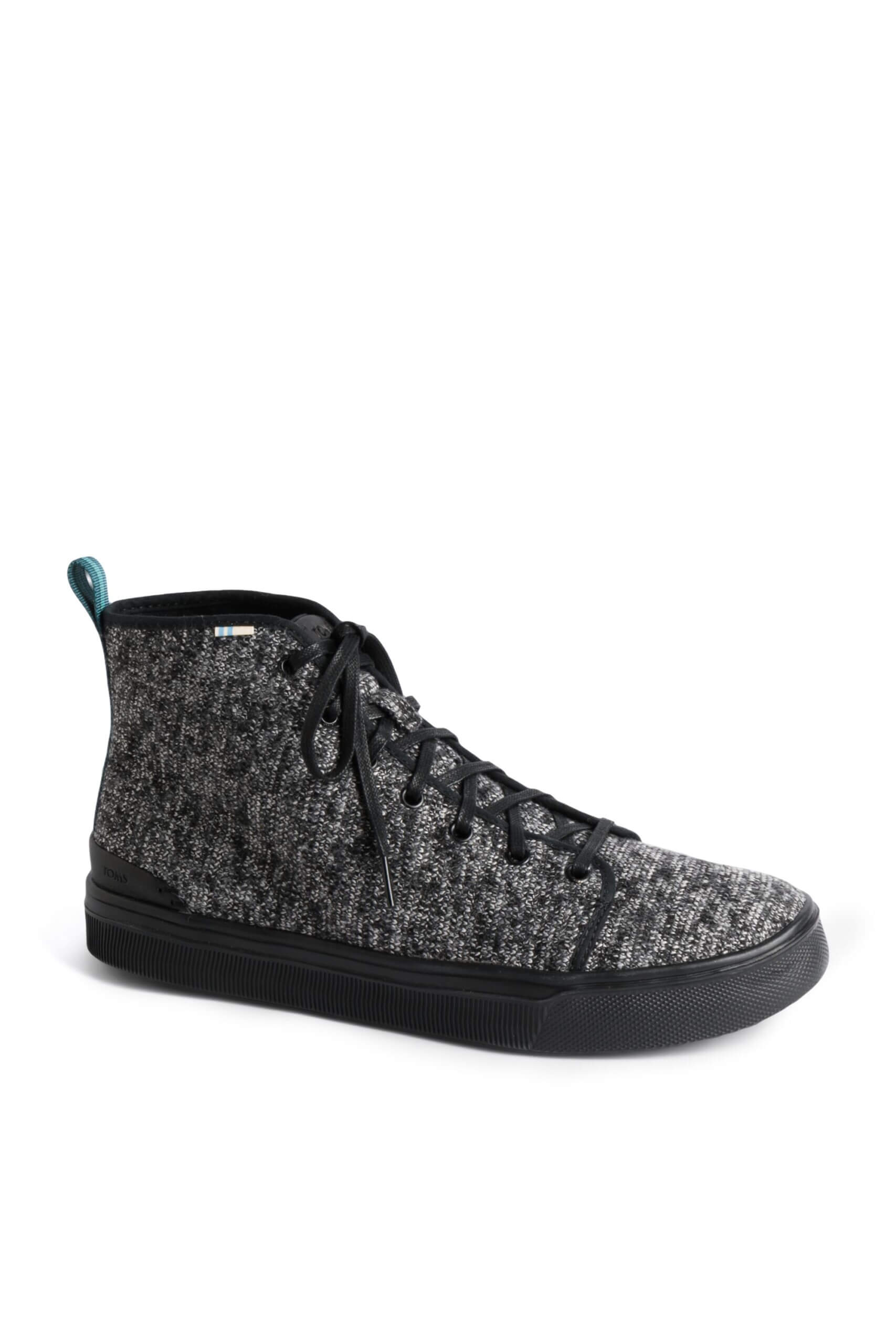 Stitch Fix men’s grey flannel high-top sneaker.