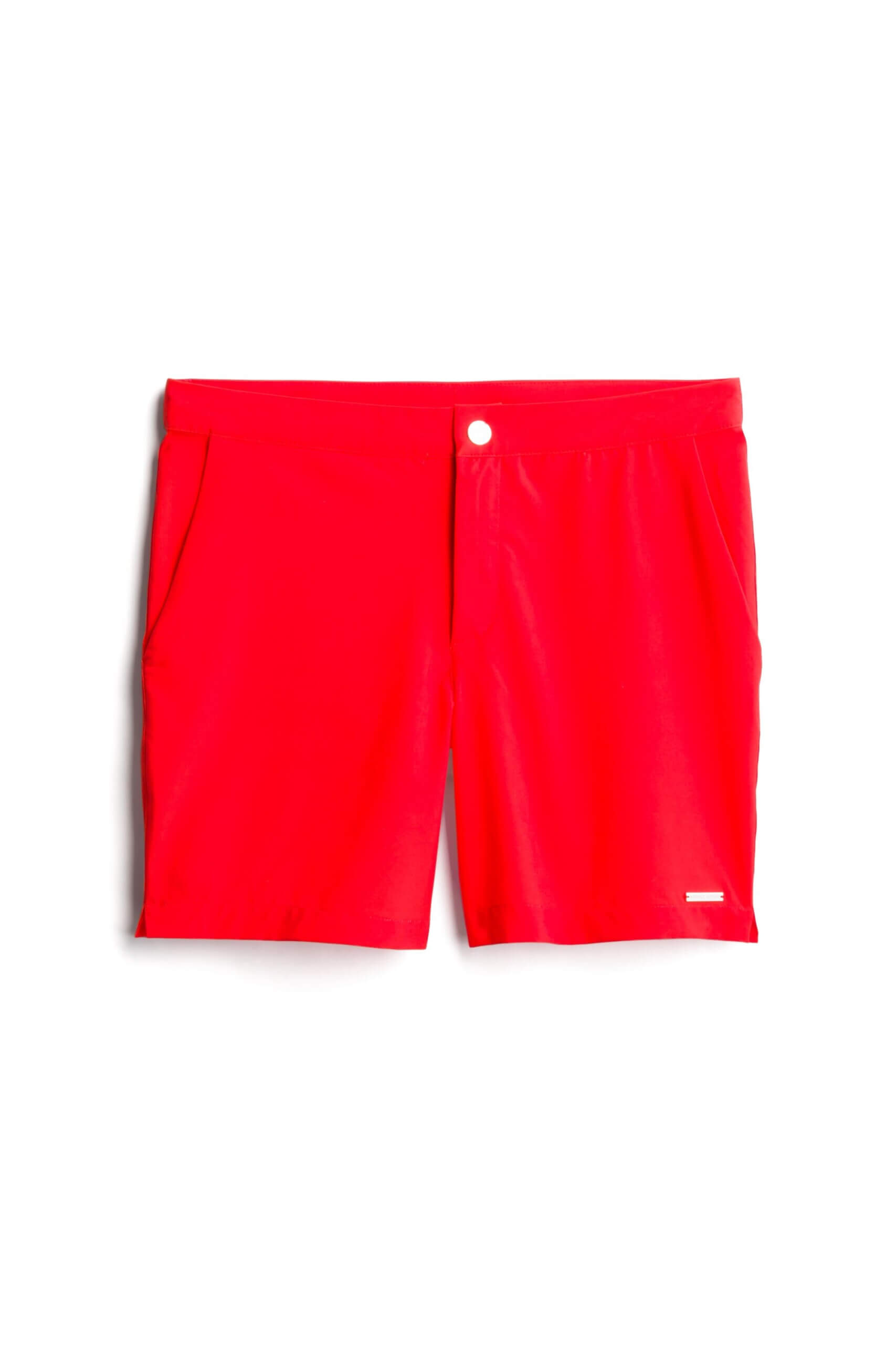 Stitch Fix men’s red button-fly shorts.