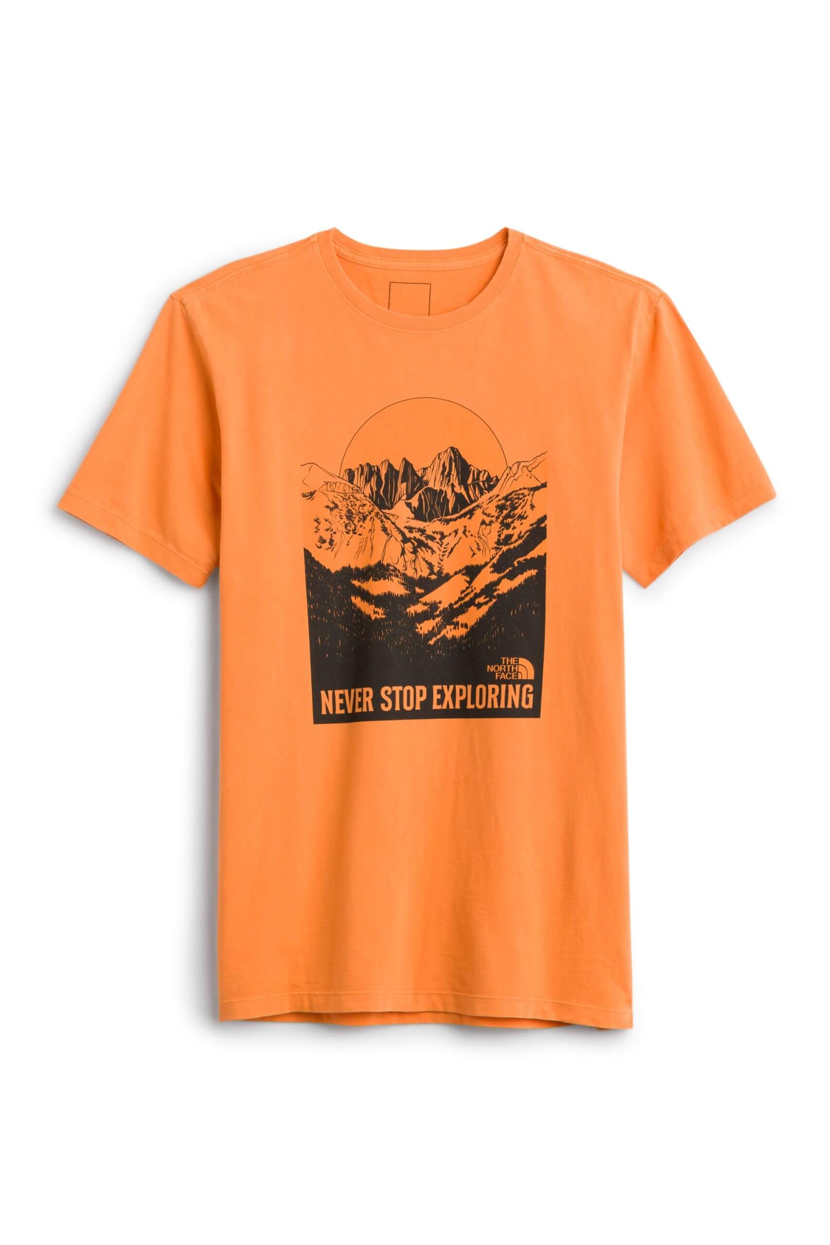 Stitch Fix men’s orange graphic T-shirt.
