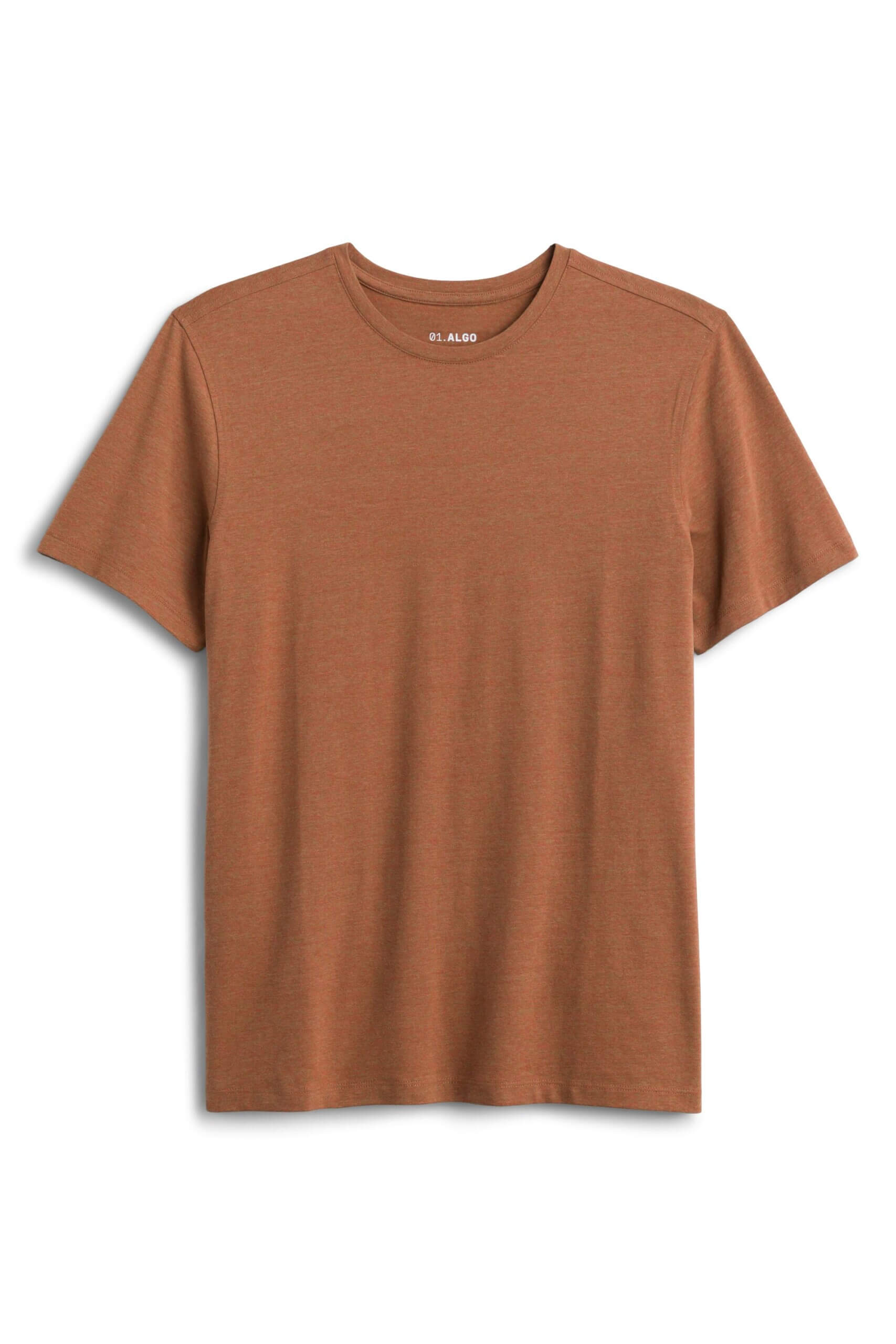 Stitch Fix men’s burnt orange performance short-sleeve T-shirt.