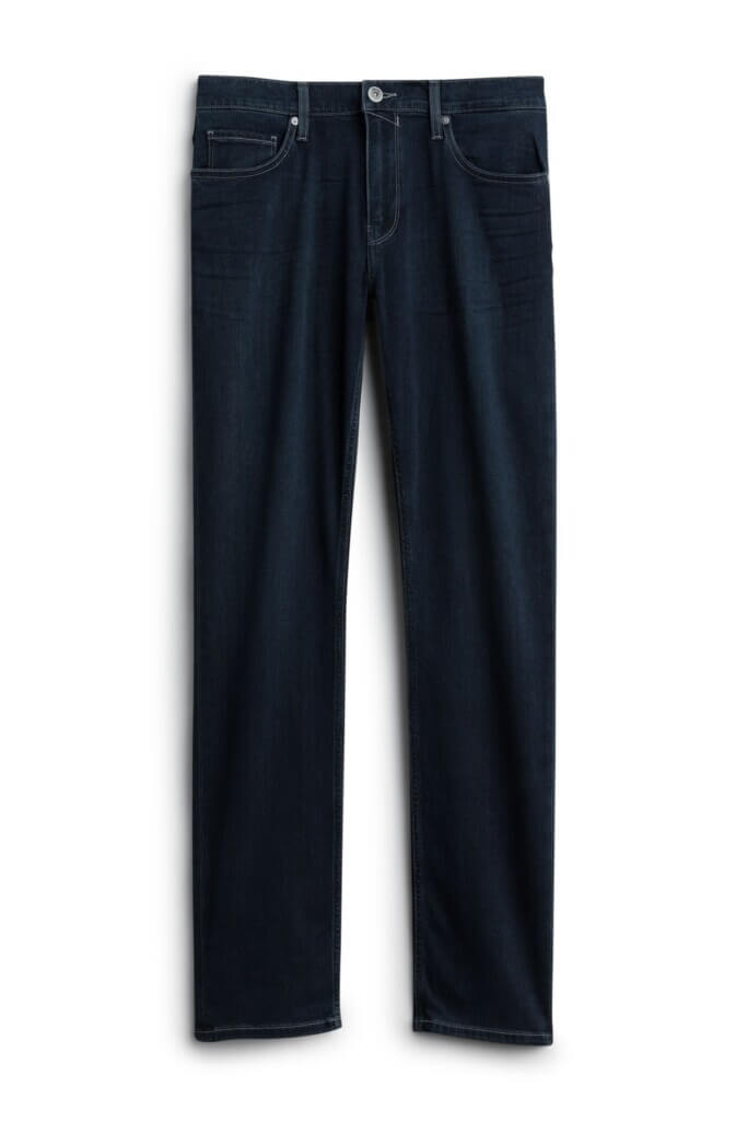 Stitch Fix men’s dark blue jeans.