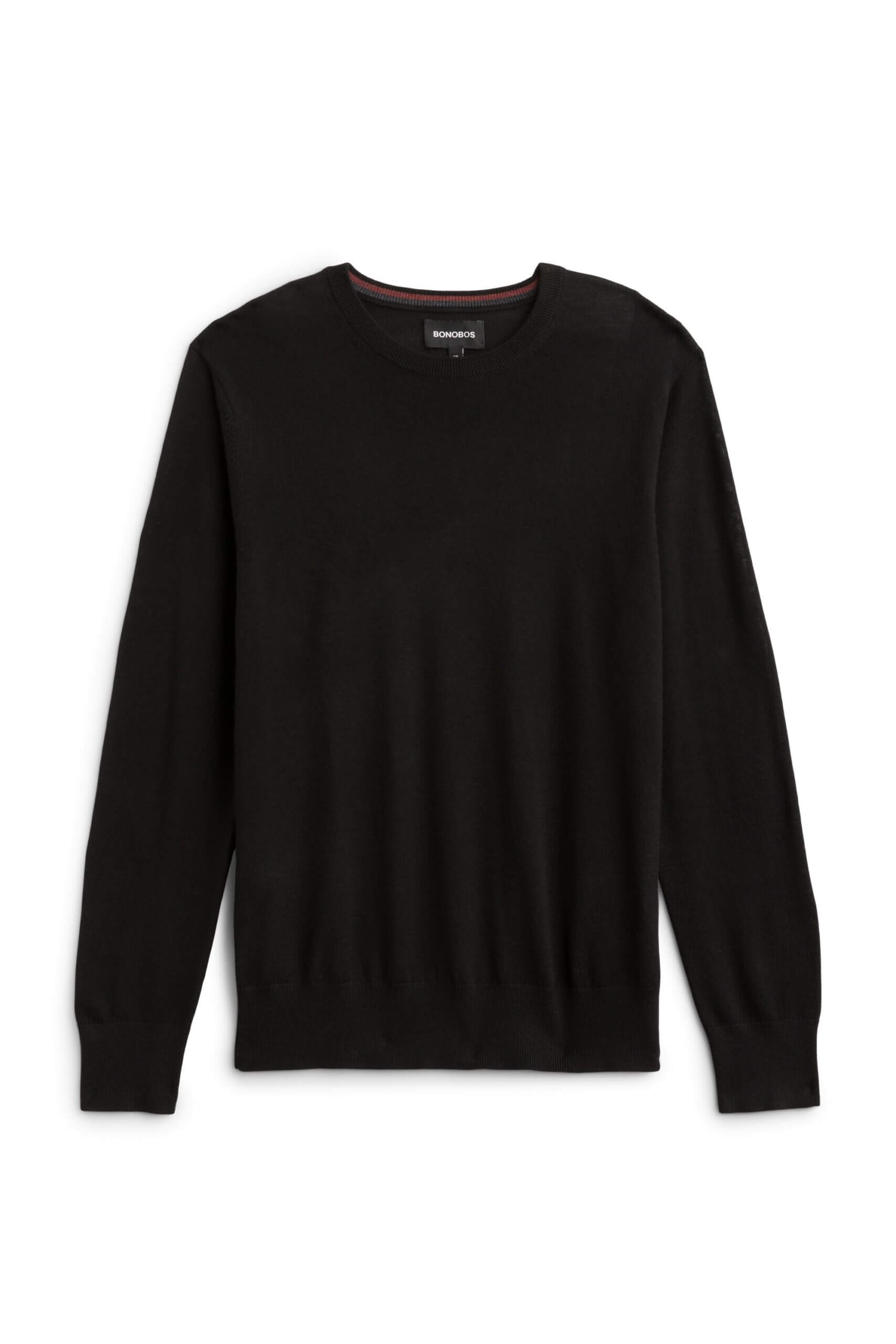 Stitch Fix men's black crew neck sweater.