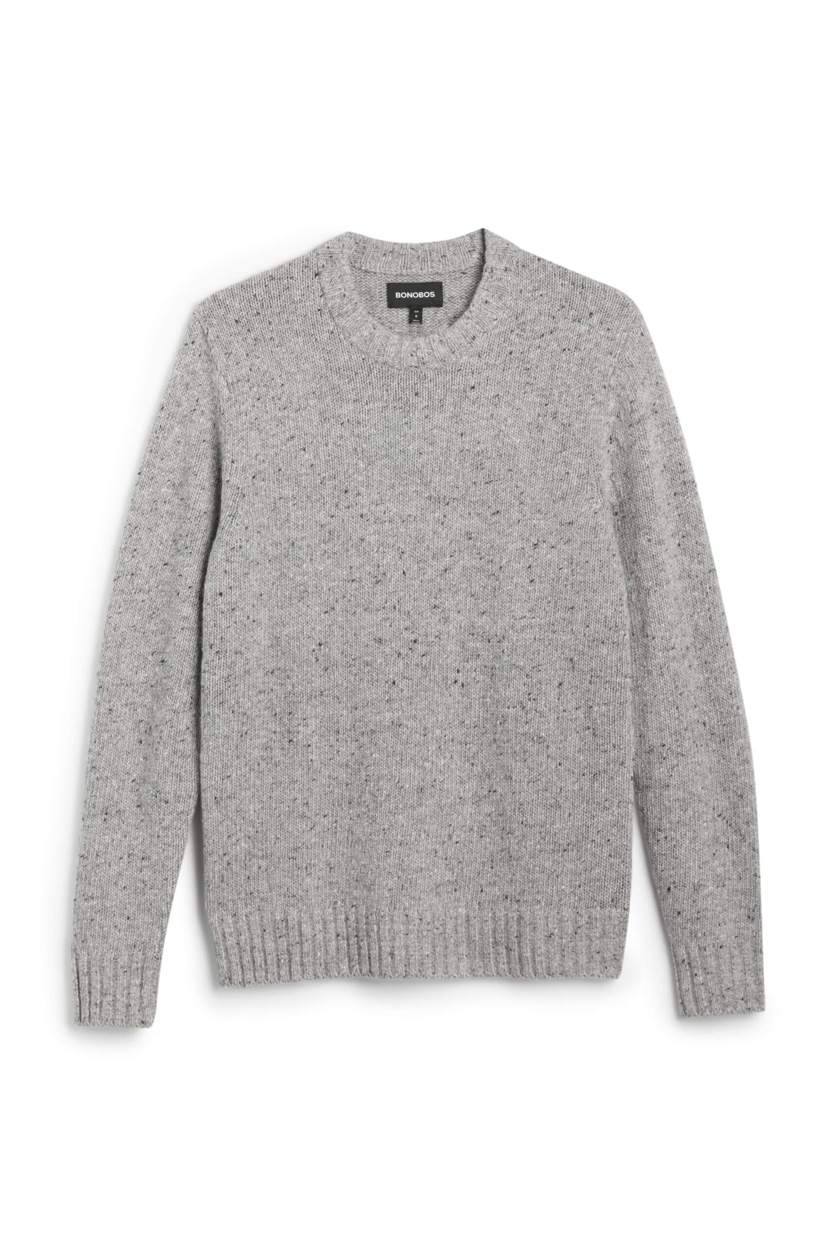 Stitch Fix men’s grey neps pullover sweater.