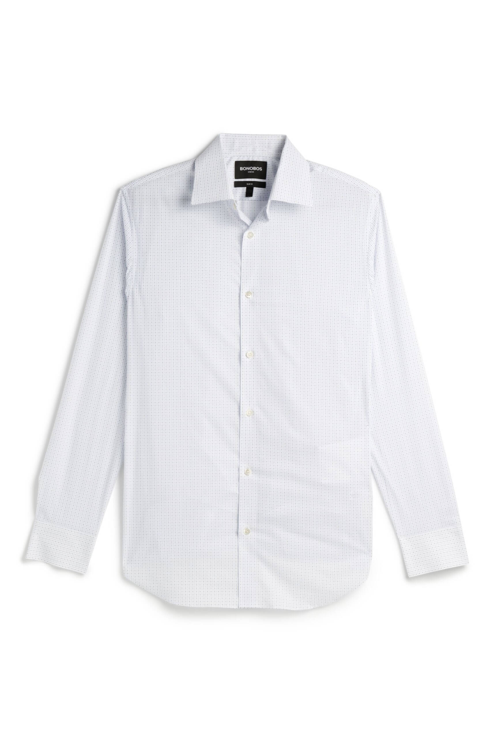 Stitch Fix men's white button-down shirt.