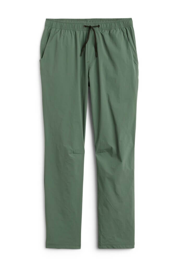 Stitch Fix men’s green gorpcore tech pants.