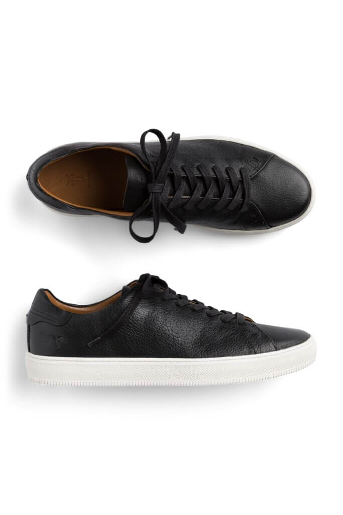 Stitch Fix Men's black sneakers.