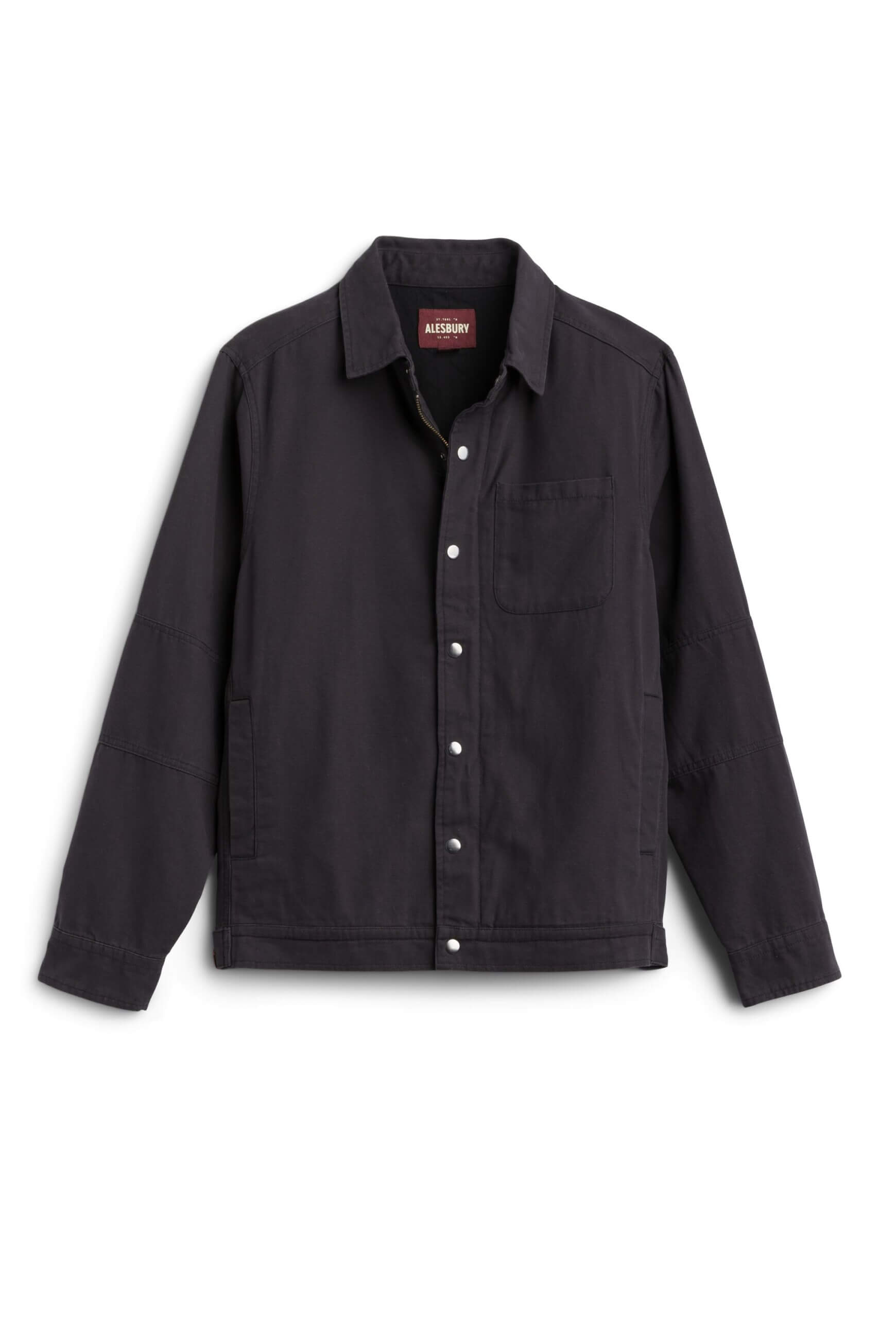 Stitch Fix Men's black shacket.