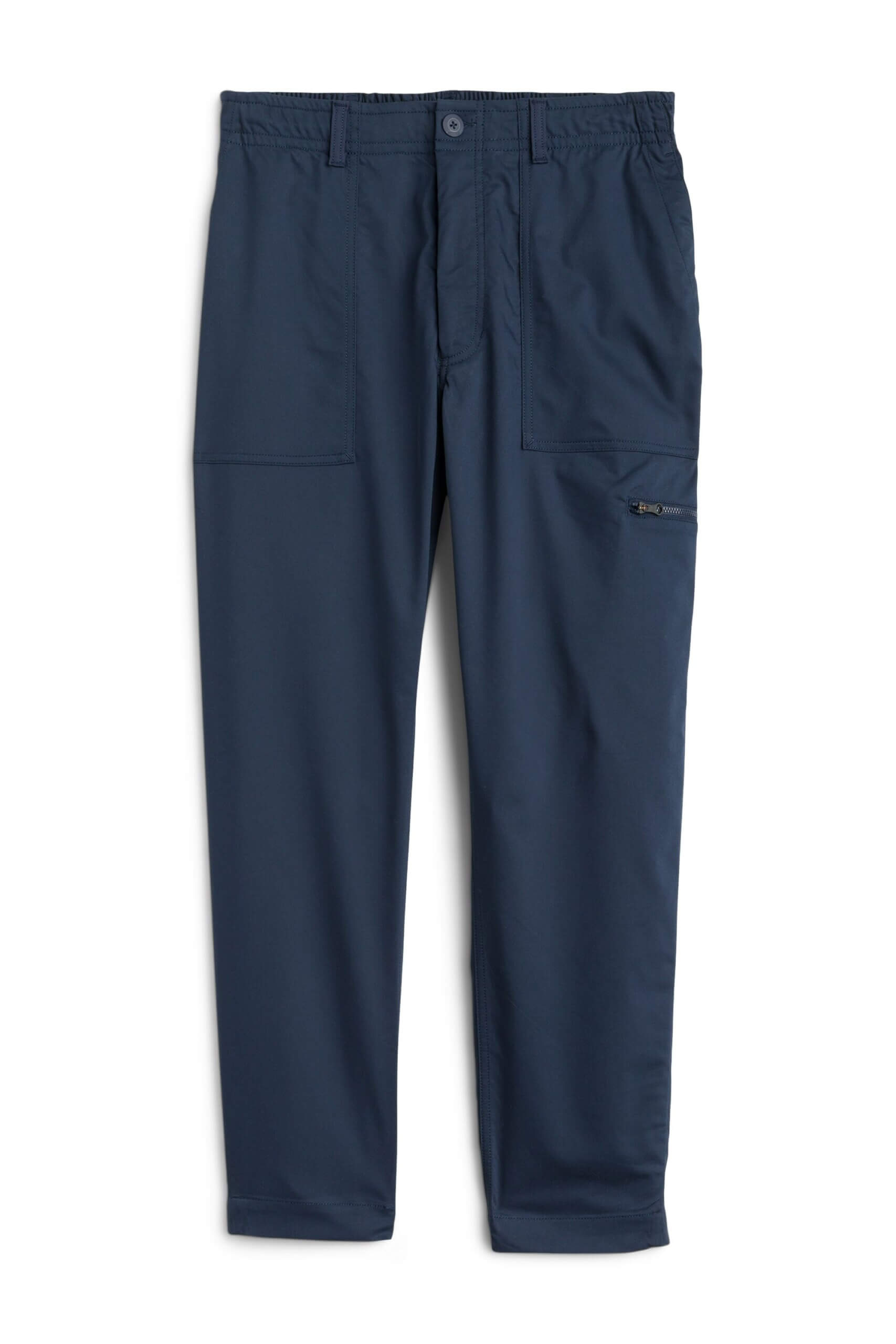 Stitch Fix men’s navy tech pants with utility pockets.