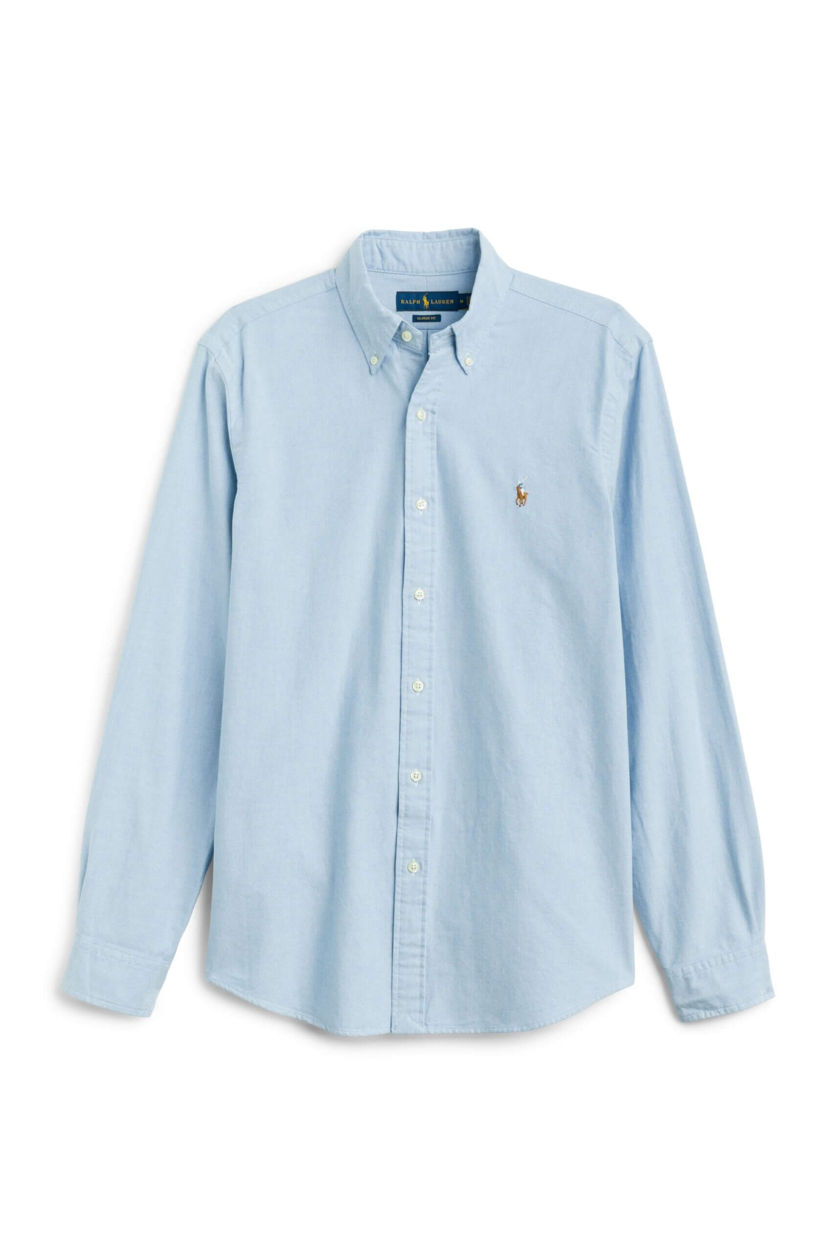 Stitch Fix men’s light blue button-down shirt.