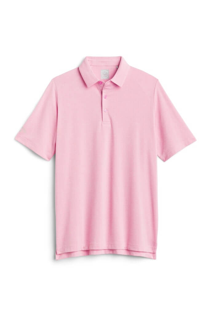 Stitch Fix men’s light pink polo shirt.
