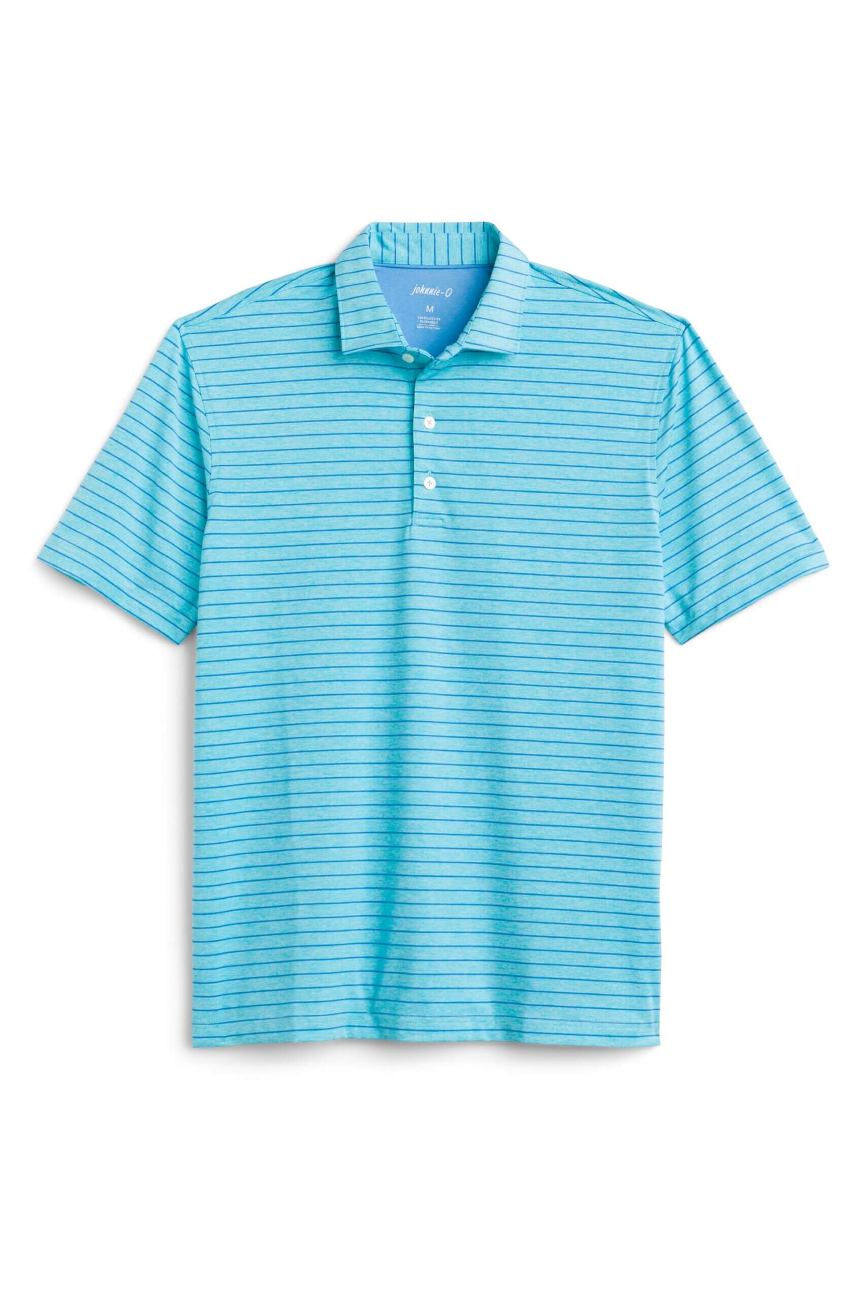 Stitch Fix men’s blue striped polo shirt.