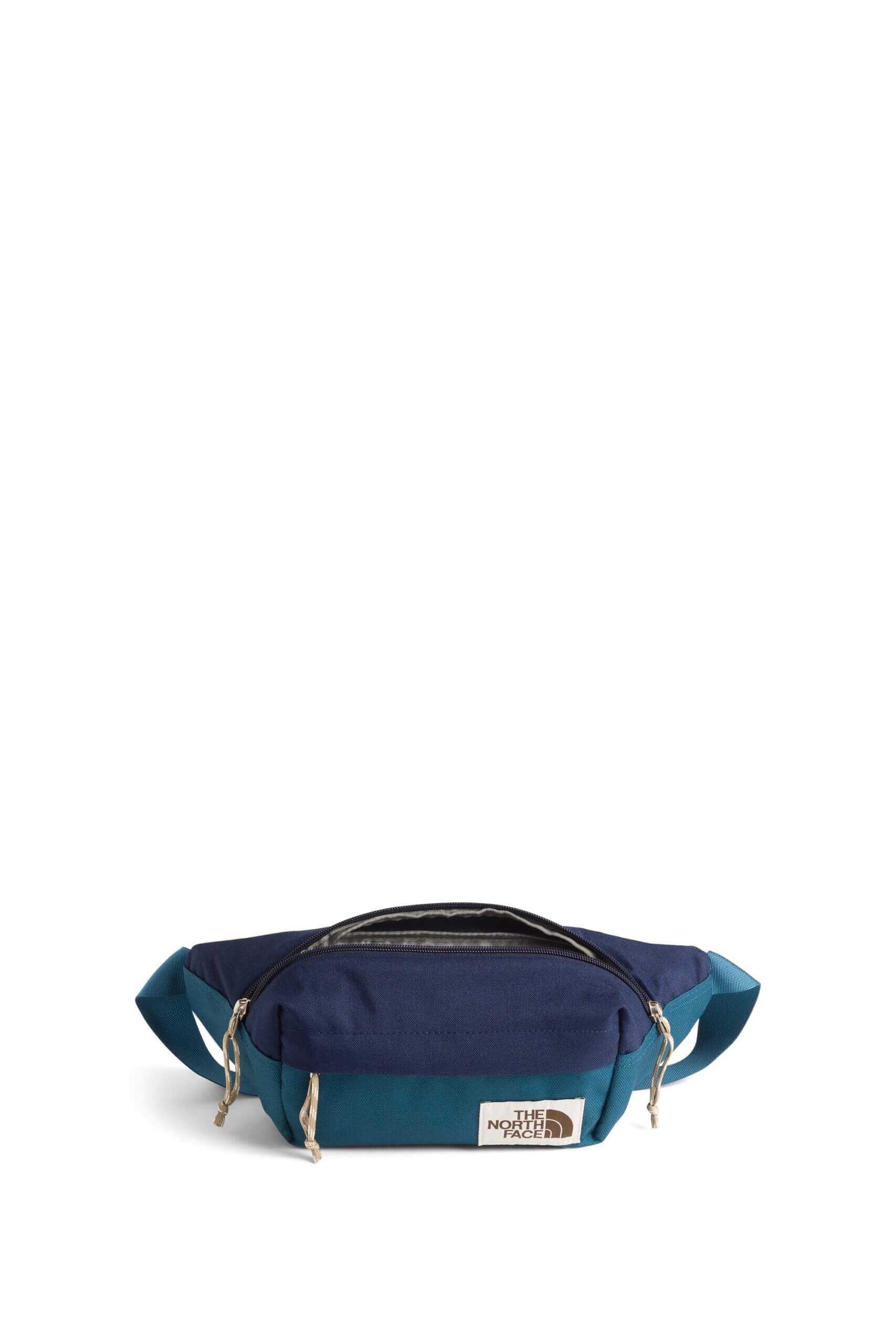 Stitch Fix men’s 90s fashion outfit hip pack with brand logo.