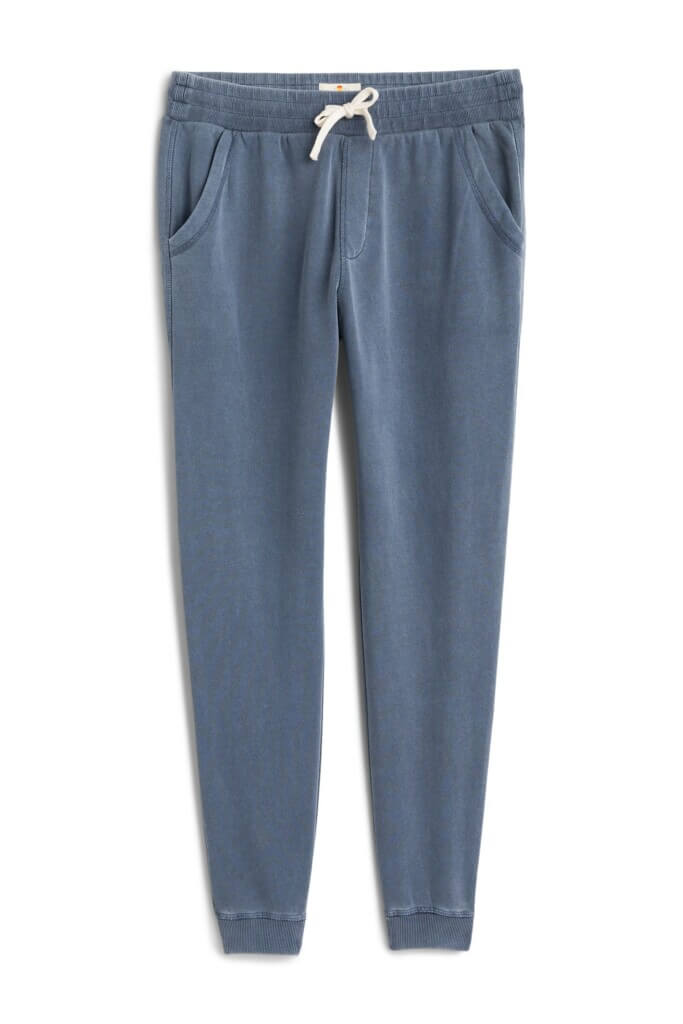 Stitch Fix men’s blue drawstring joggers.