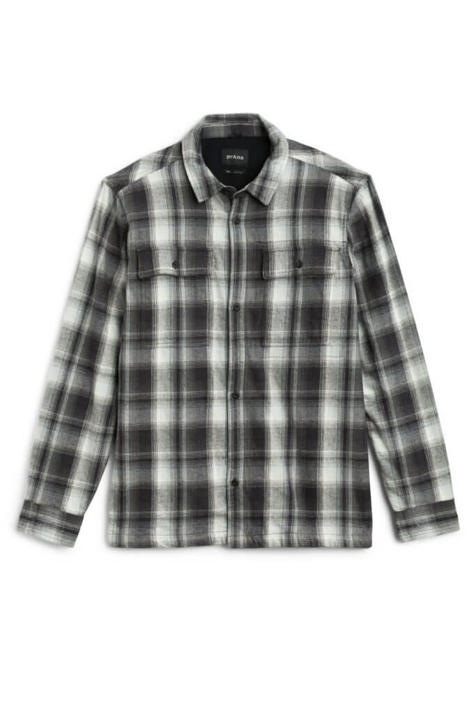 Stitch Fix men’s plaid flannel long-sleeve shirt.