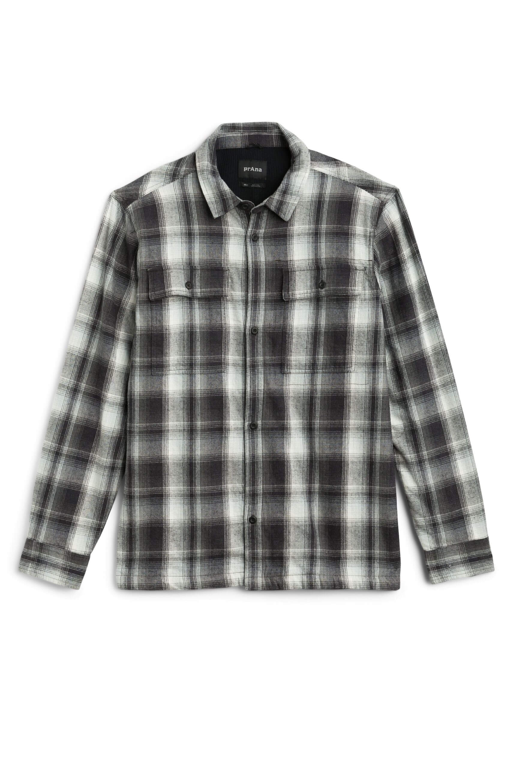 Stitch Fix men’s plaid flannel long-sleeve shirt.