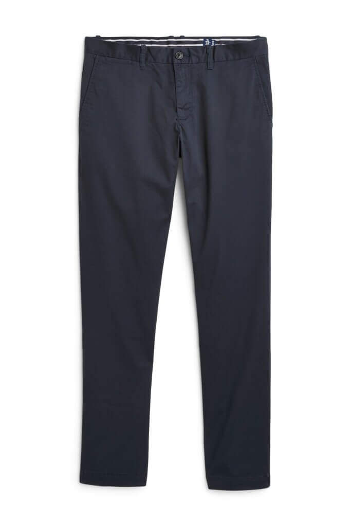 Stitch Fix men's navy slim-fit pants.