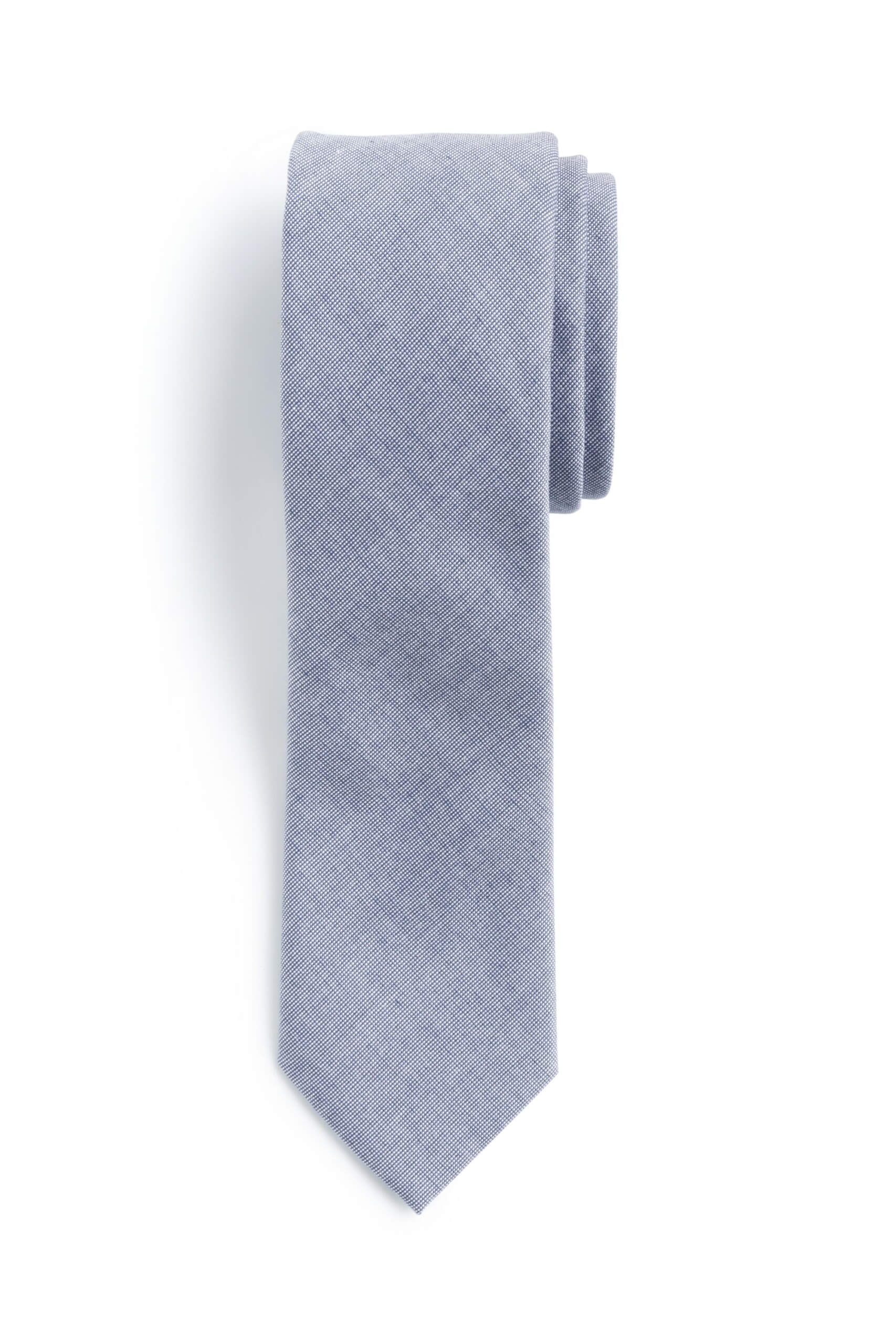 Stitch Fix men's solid light grey blue necktie.