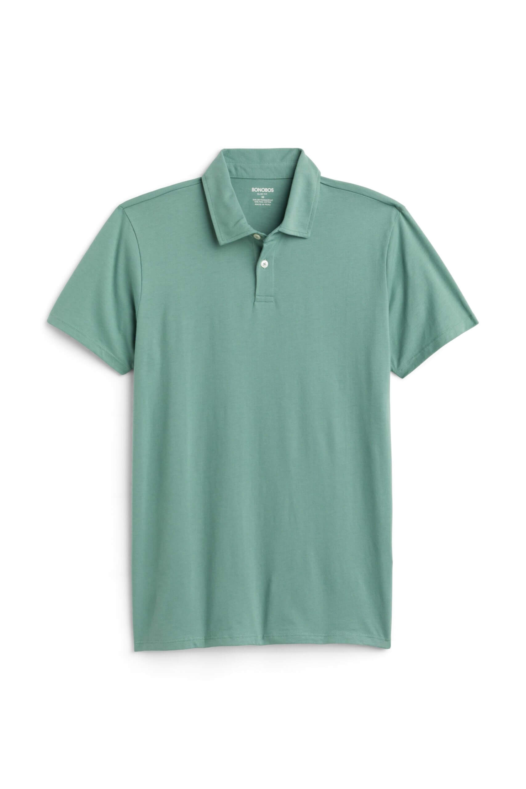 Stitch Fix men's green polo shirt.