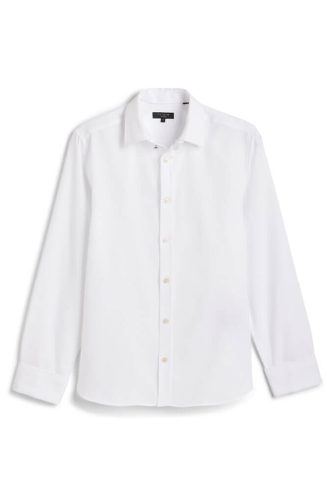 Stitch Fix Men’s white long-sleeve button-up.