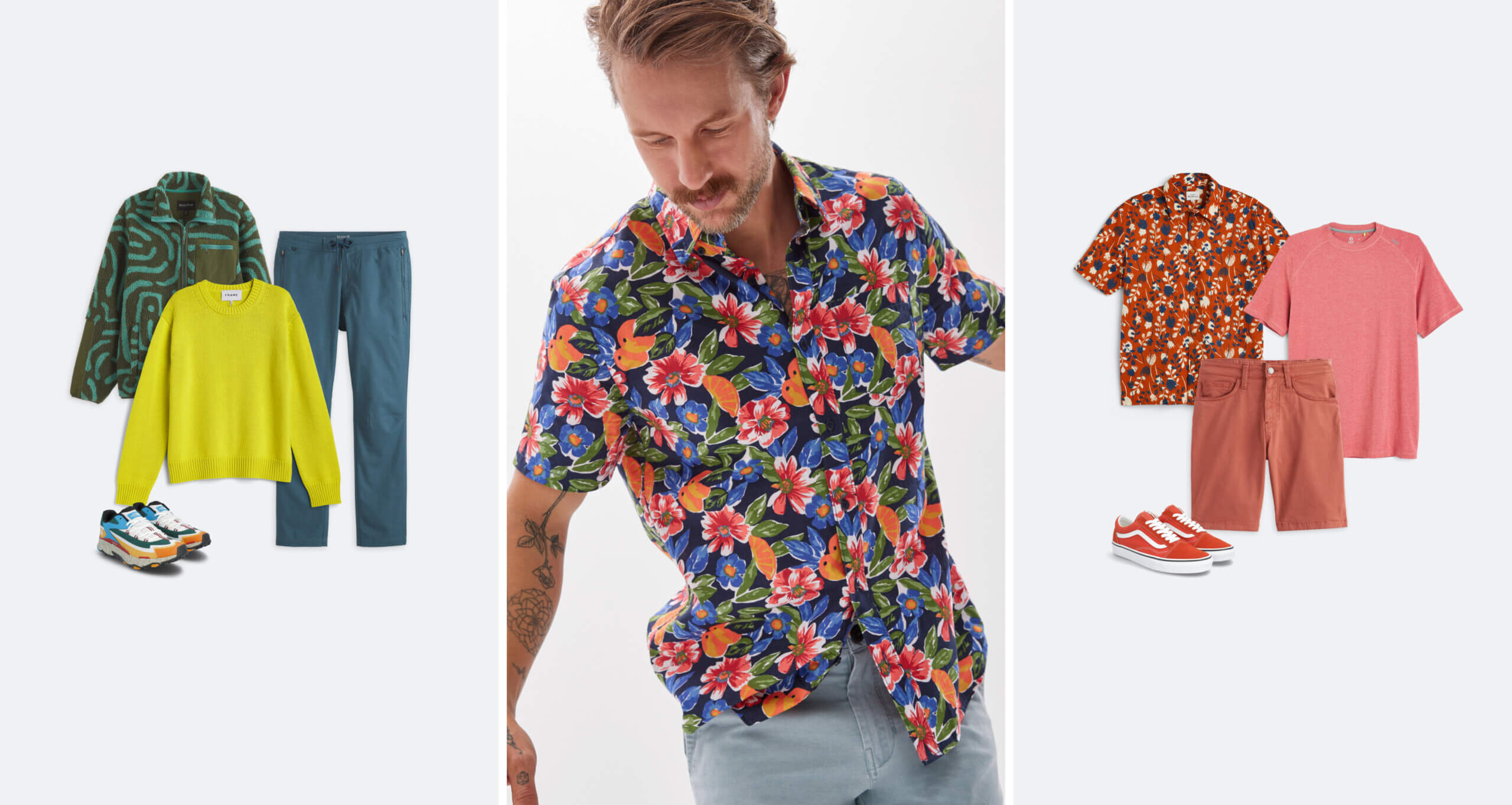 Bold outfits for men