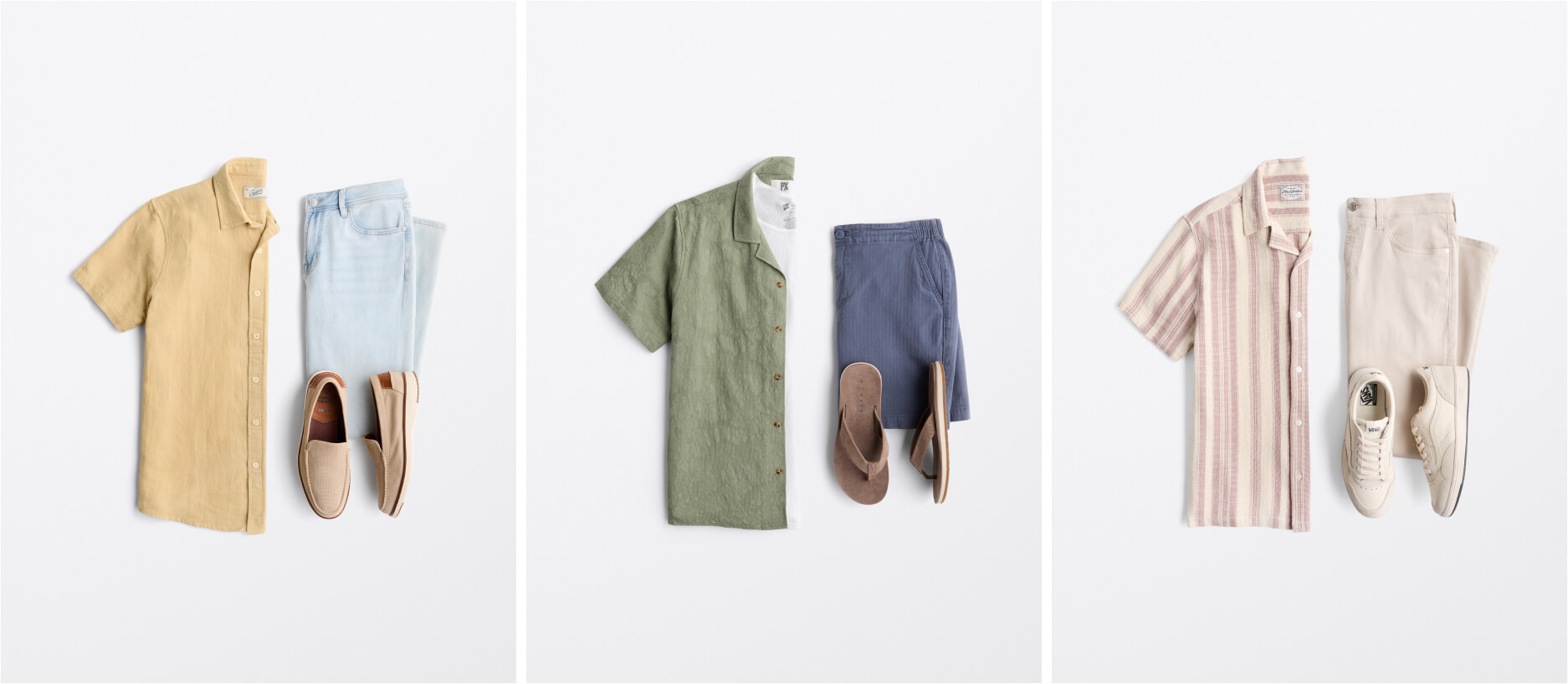 Collar shirt summer outfits 2025