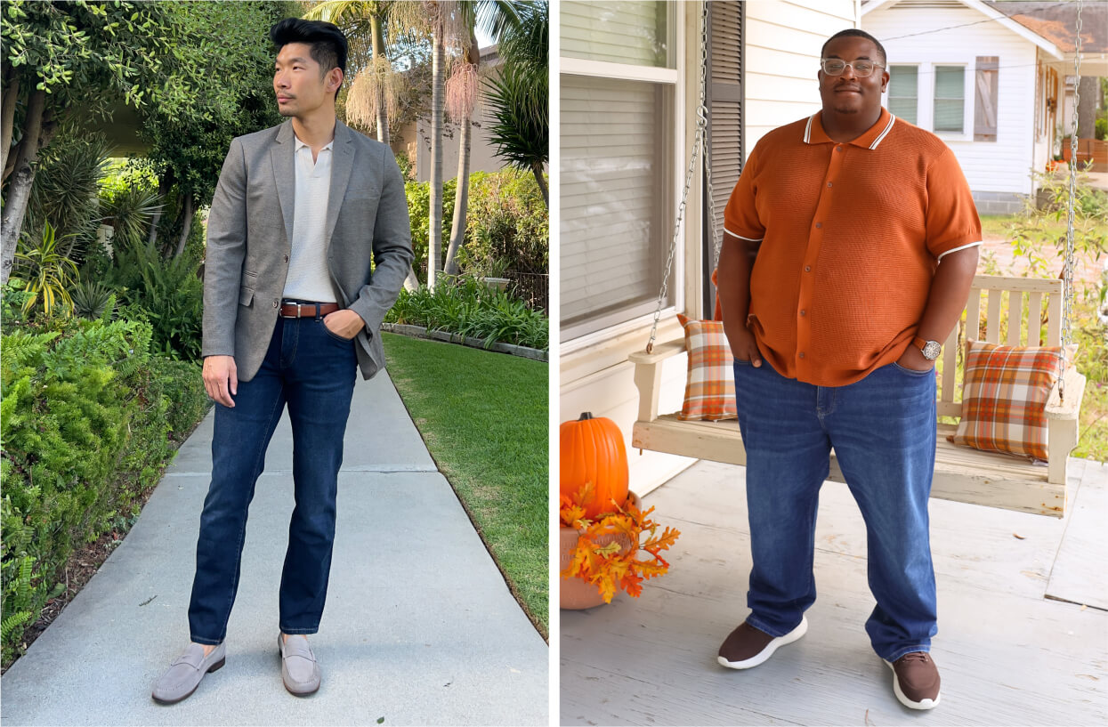 stitch fix styled outfits for multiple body types for men