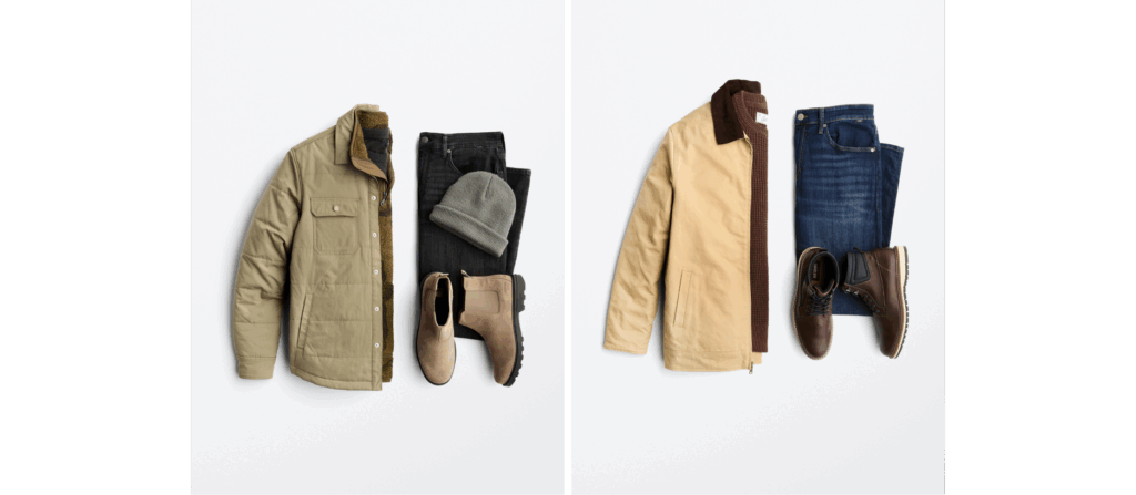 easy everyday winter outfits for men 2025 with jeans, boots, and jackets