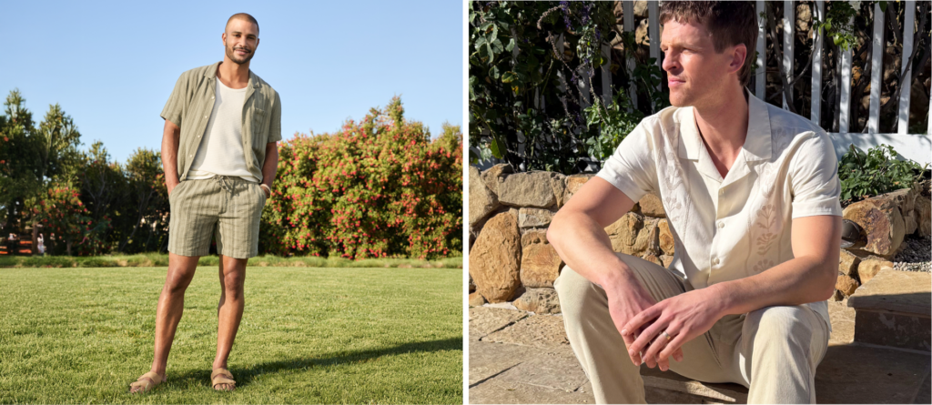 men in outfits for spring break 2026