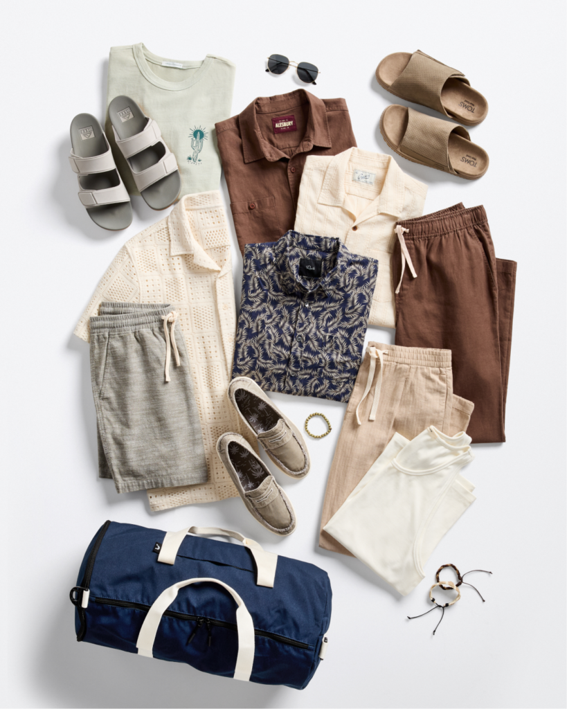 beach vacation style for men 