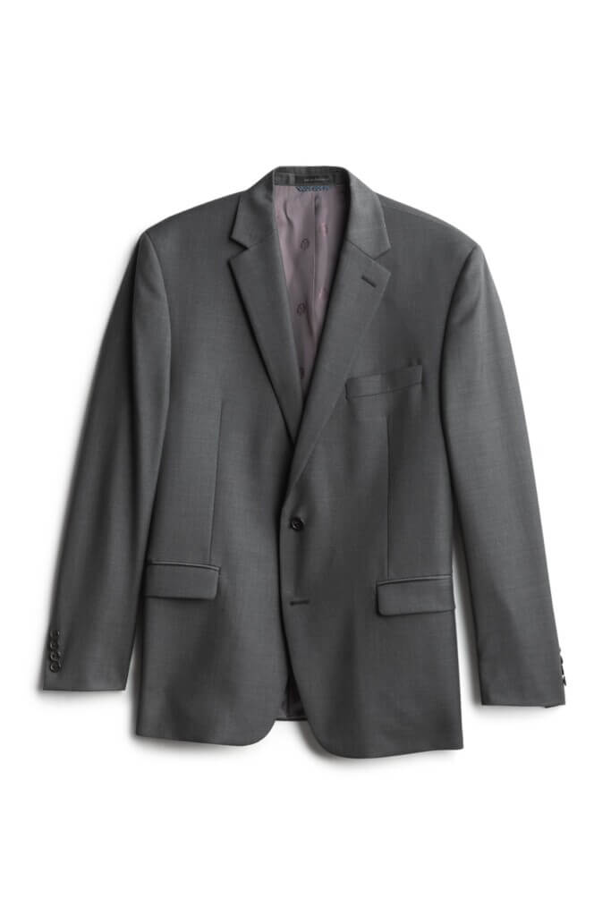 Stitch Fix men’s dark grey sport coat.